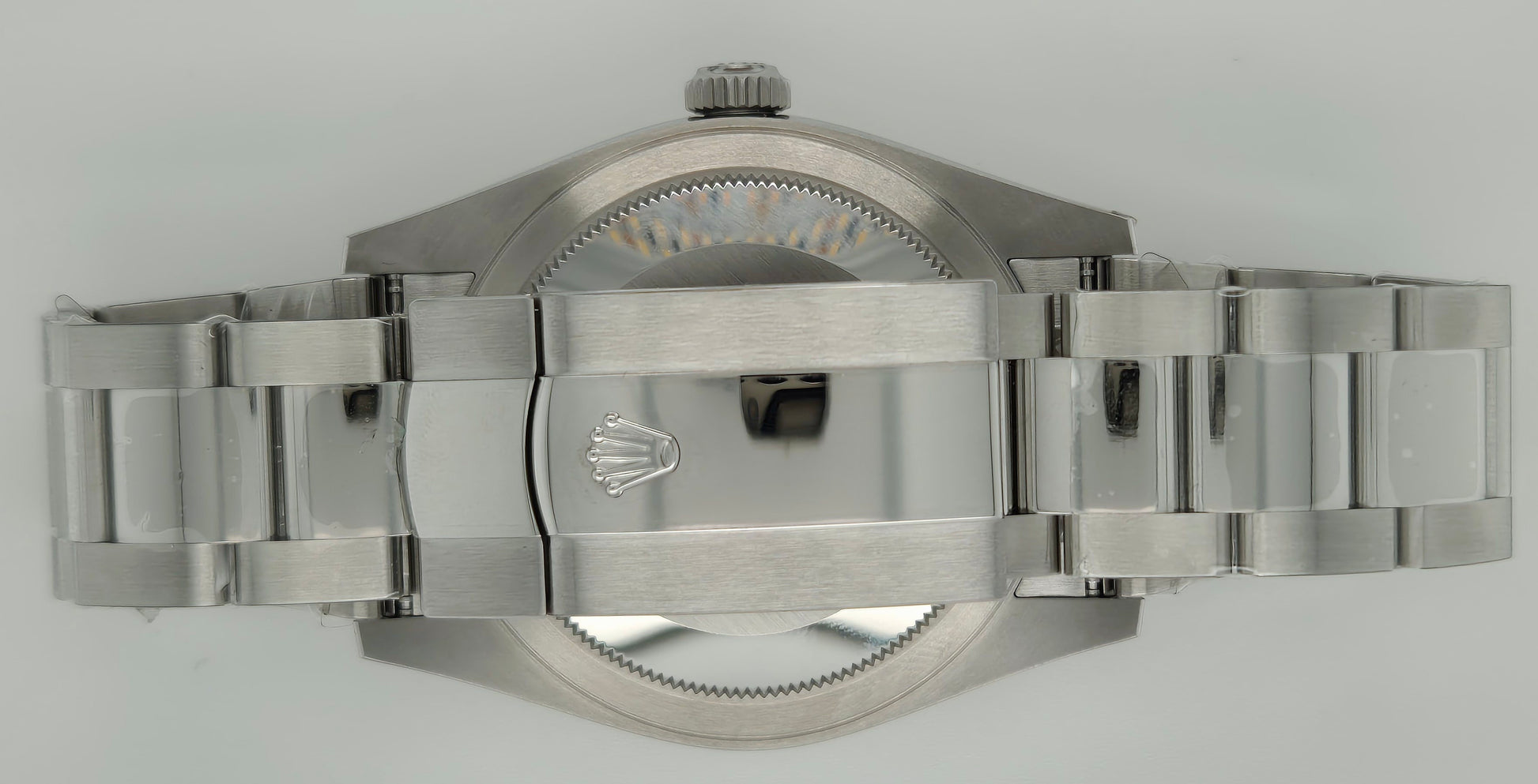 Rolex Sky-Dweller Mint Green Dial and Oystersteel 336934 clasp
