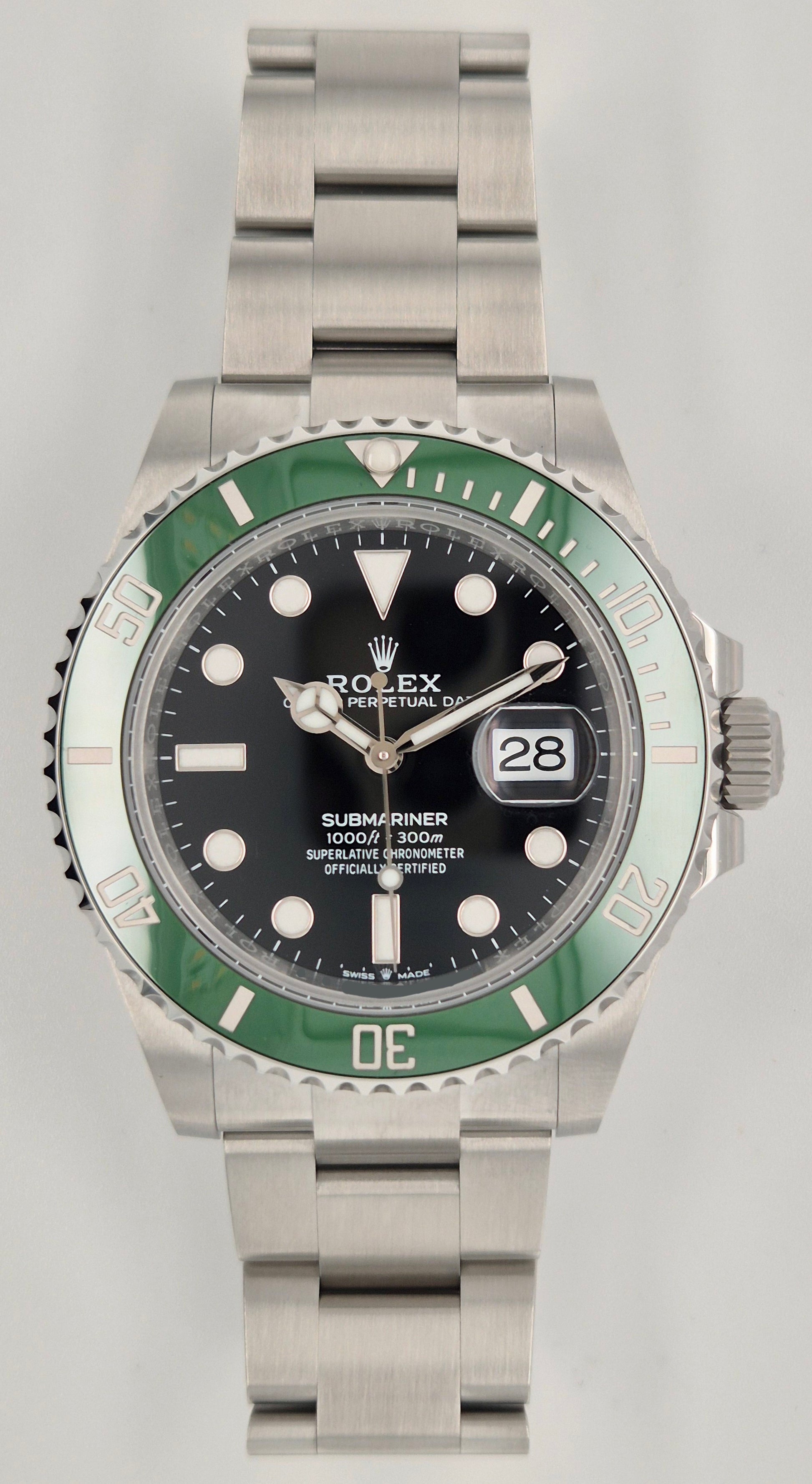 Rolex Submariner Date Starbucks Mk2 Ceramic 126610LV front