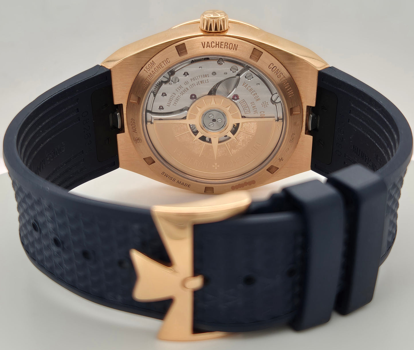 Vacheron Constantin Overseas Blue Dial 4500V/110R-B705 back