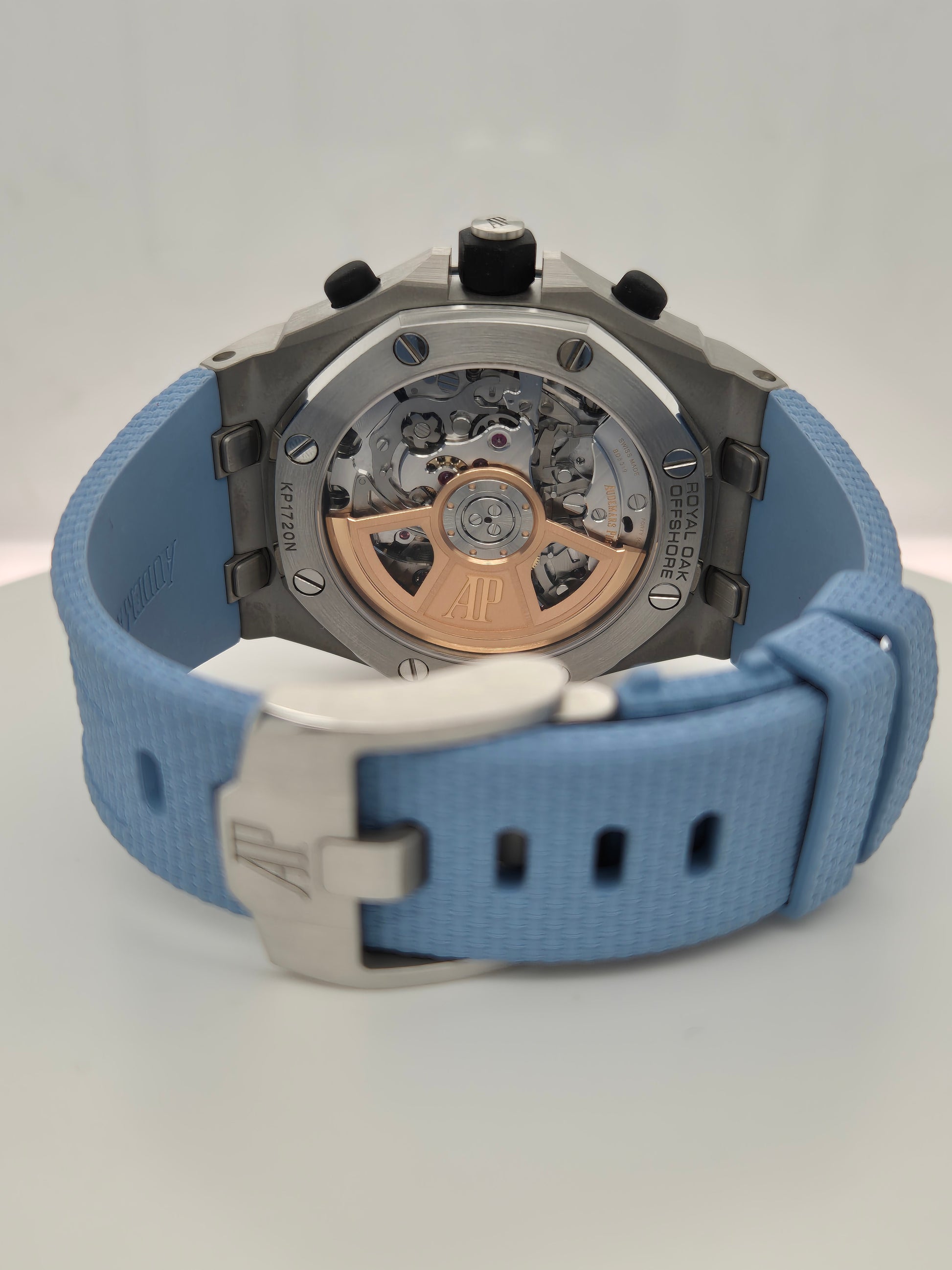 Audemars Piguet Royal Oak Offshore Selfwinding Chronograph Tiffany Blue Dial 26238ST back