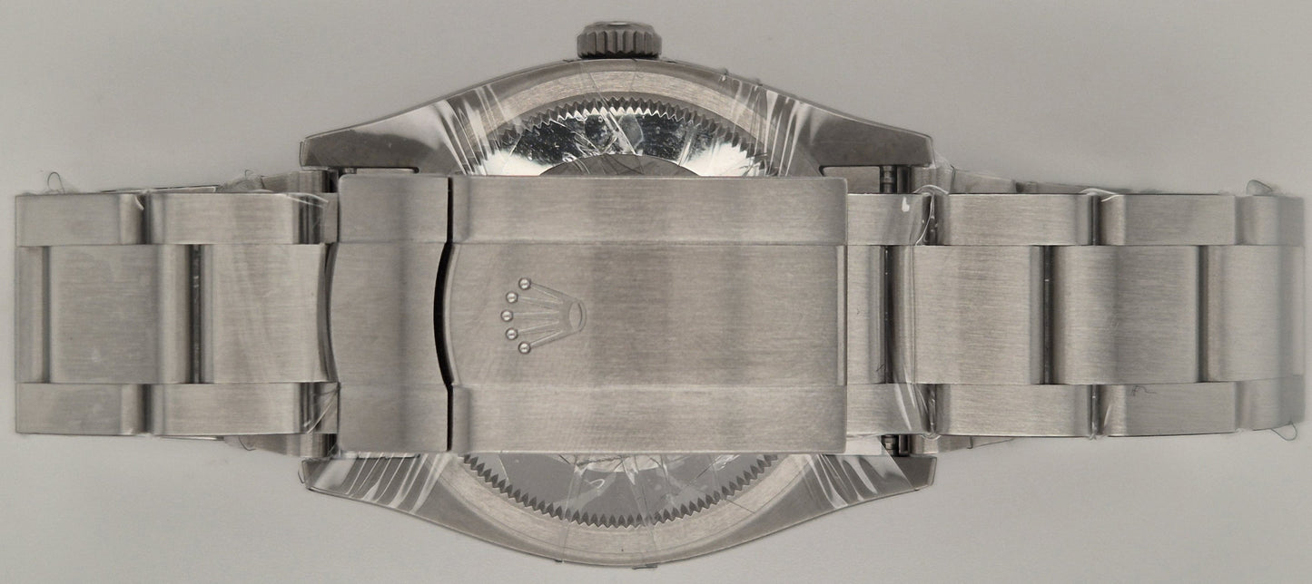 Rolex Oyster Perpetual 36 Tiffany Blue Dial 126000 clasp