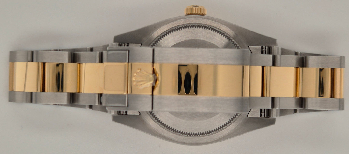 Rolex Explorer Two Tone Yellow Gold 124273 clasp