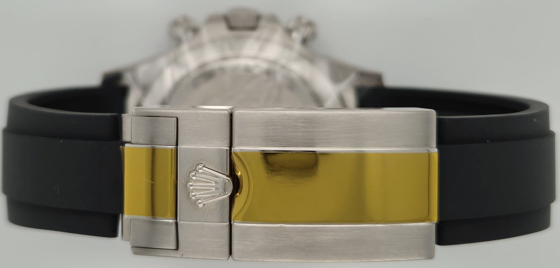 Rolex Daytona Ghost 18ct White Gold 116519LN clasp