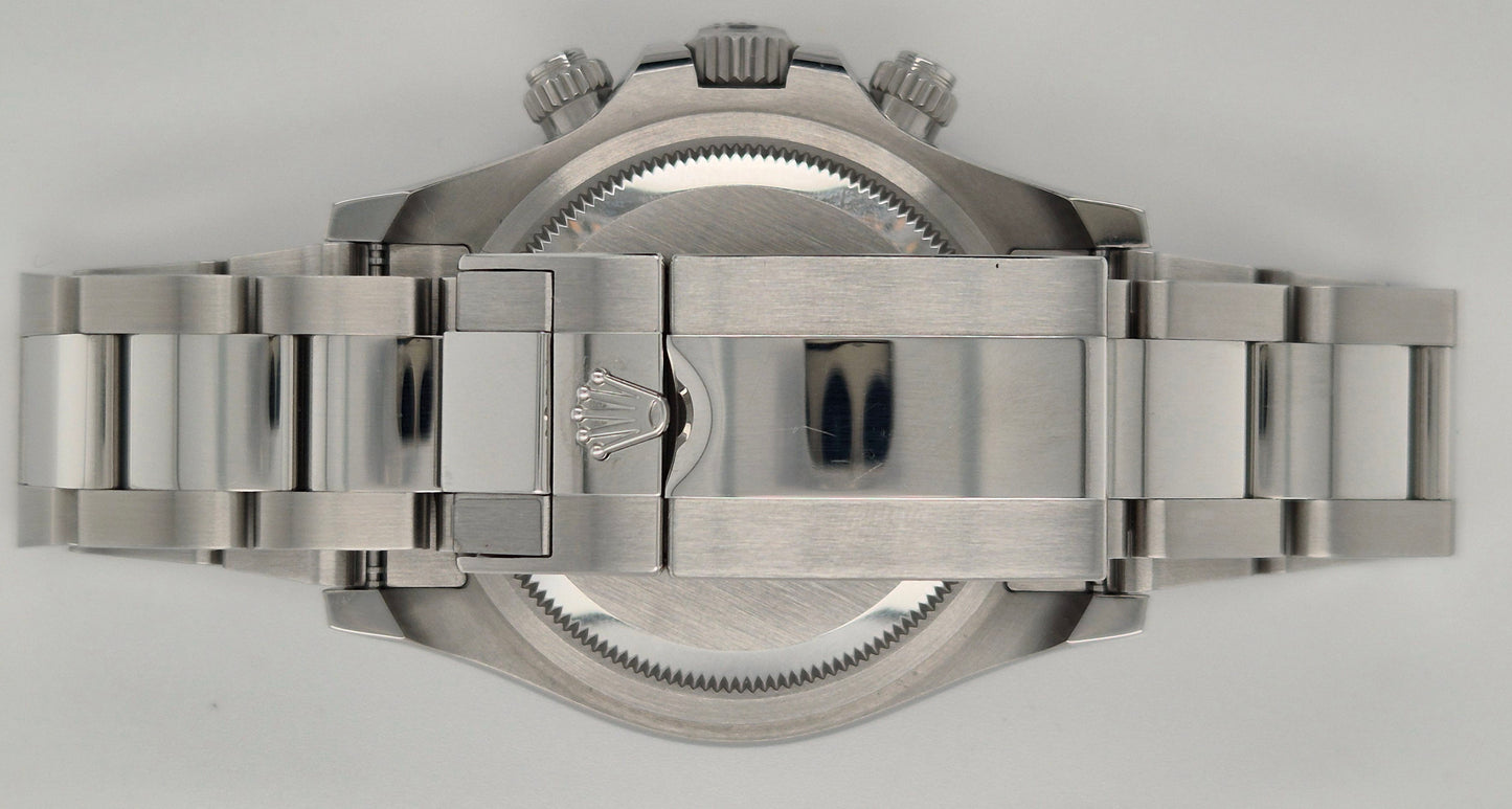Rolex Daytona Cosmograph Ceramic Bezel Black Dial 126500LN clasp