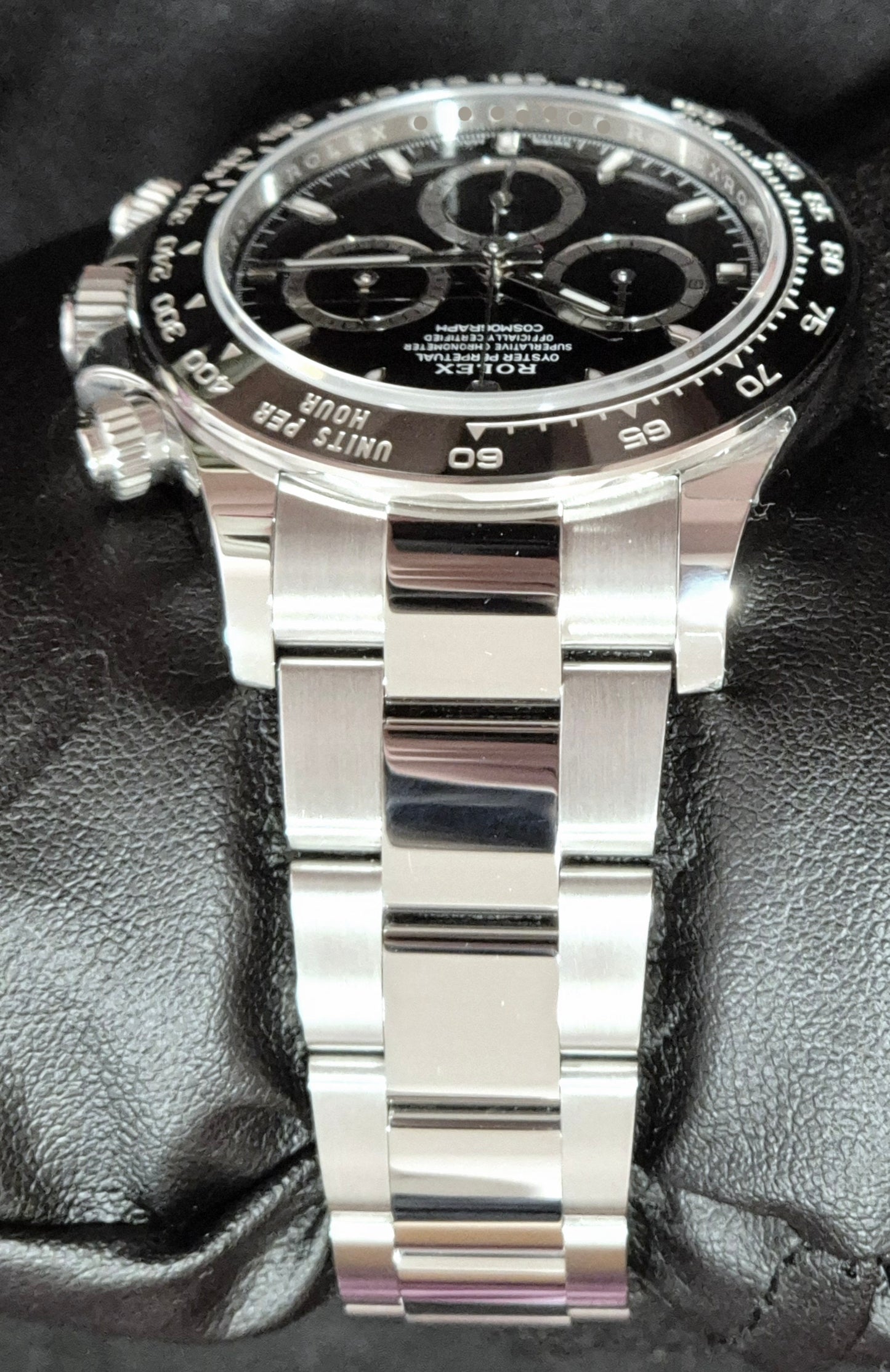 Rolex Daytona Cosmograph 'Godzilla' Black Dial 126500LN bracelet 2