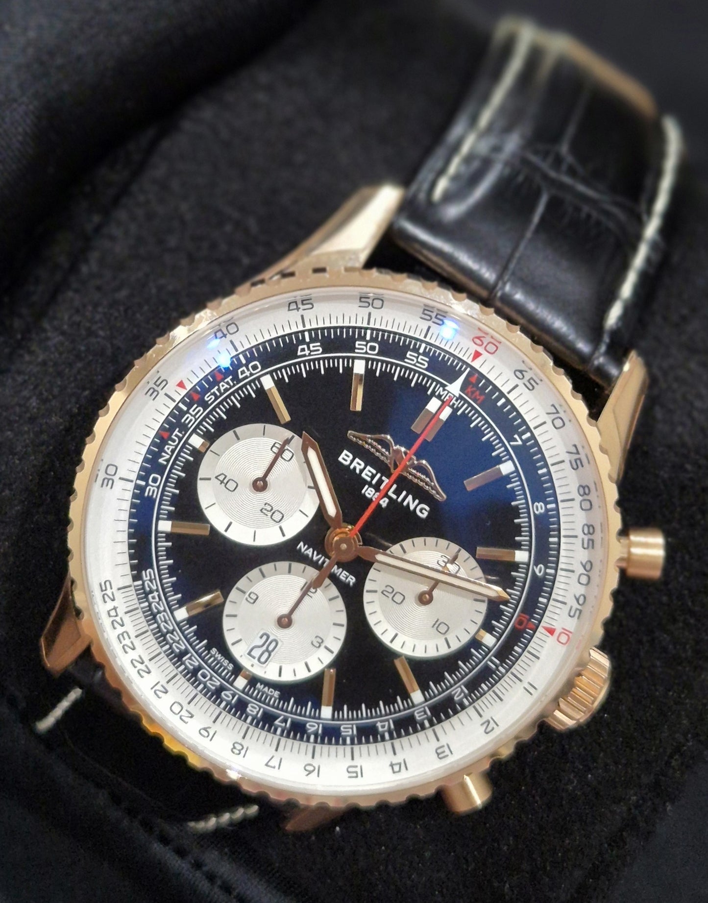 Breitling Navitimer B01 Chronograph 43 RB0138211B1P1 front right