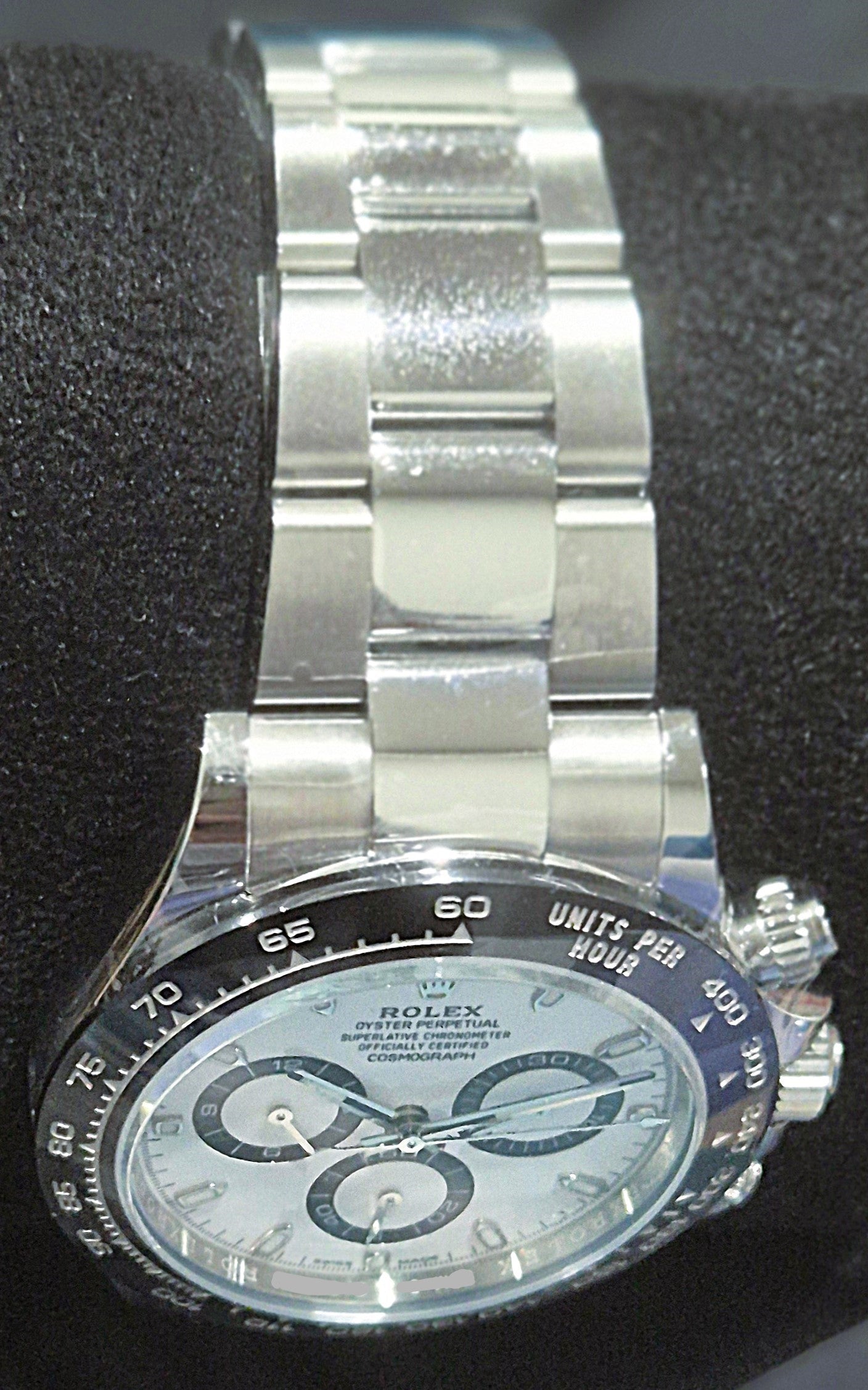 Rolex Cosmograph Daytona “Panda” Oystersteel 116500LN bracelet