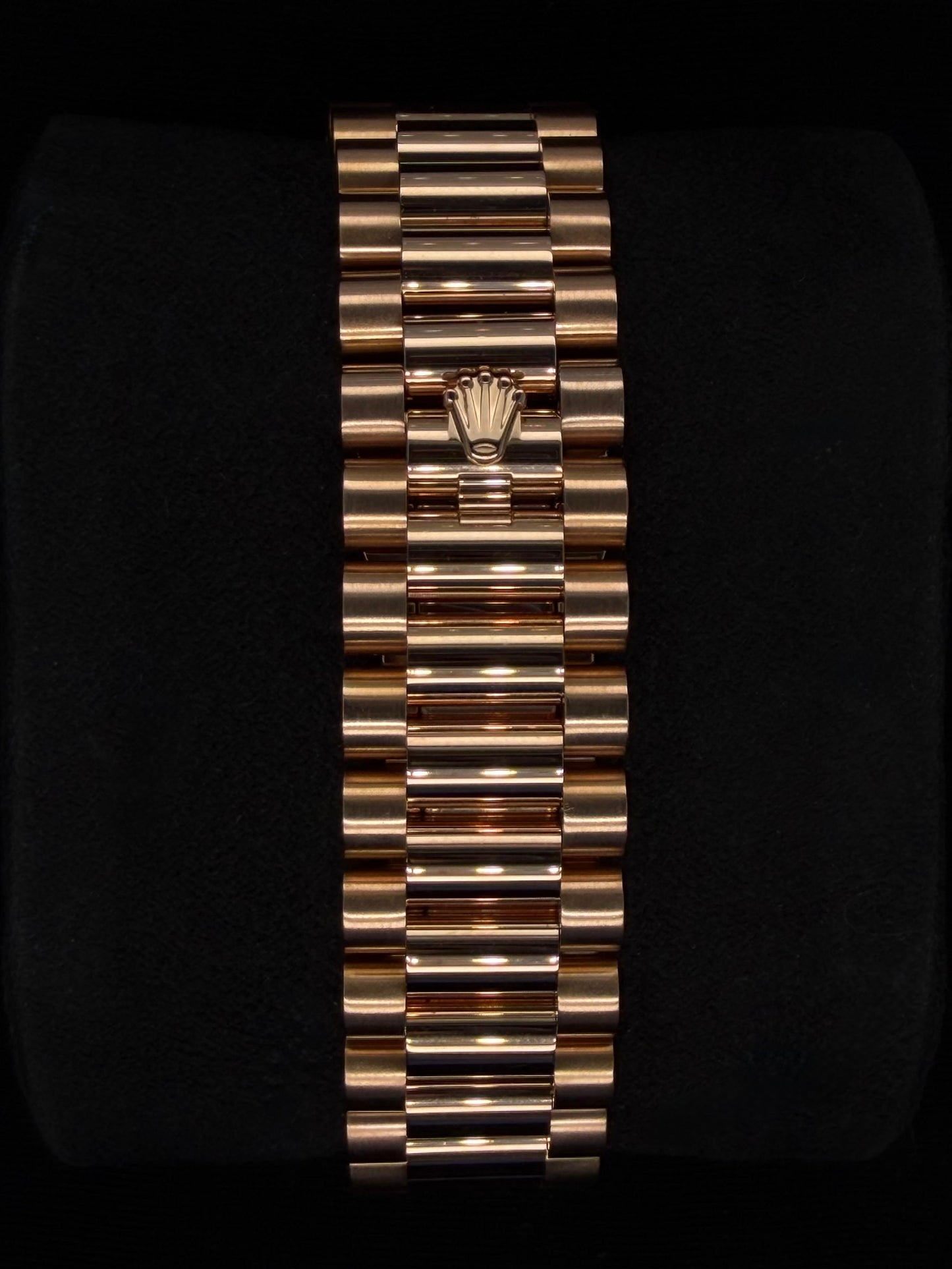 Rolex Day-Date 36 Brown Ombré Diamond Everose Gold 128235 | 2022 | 36mm