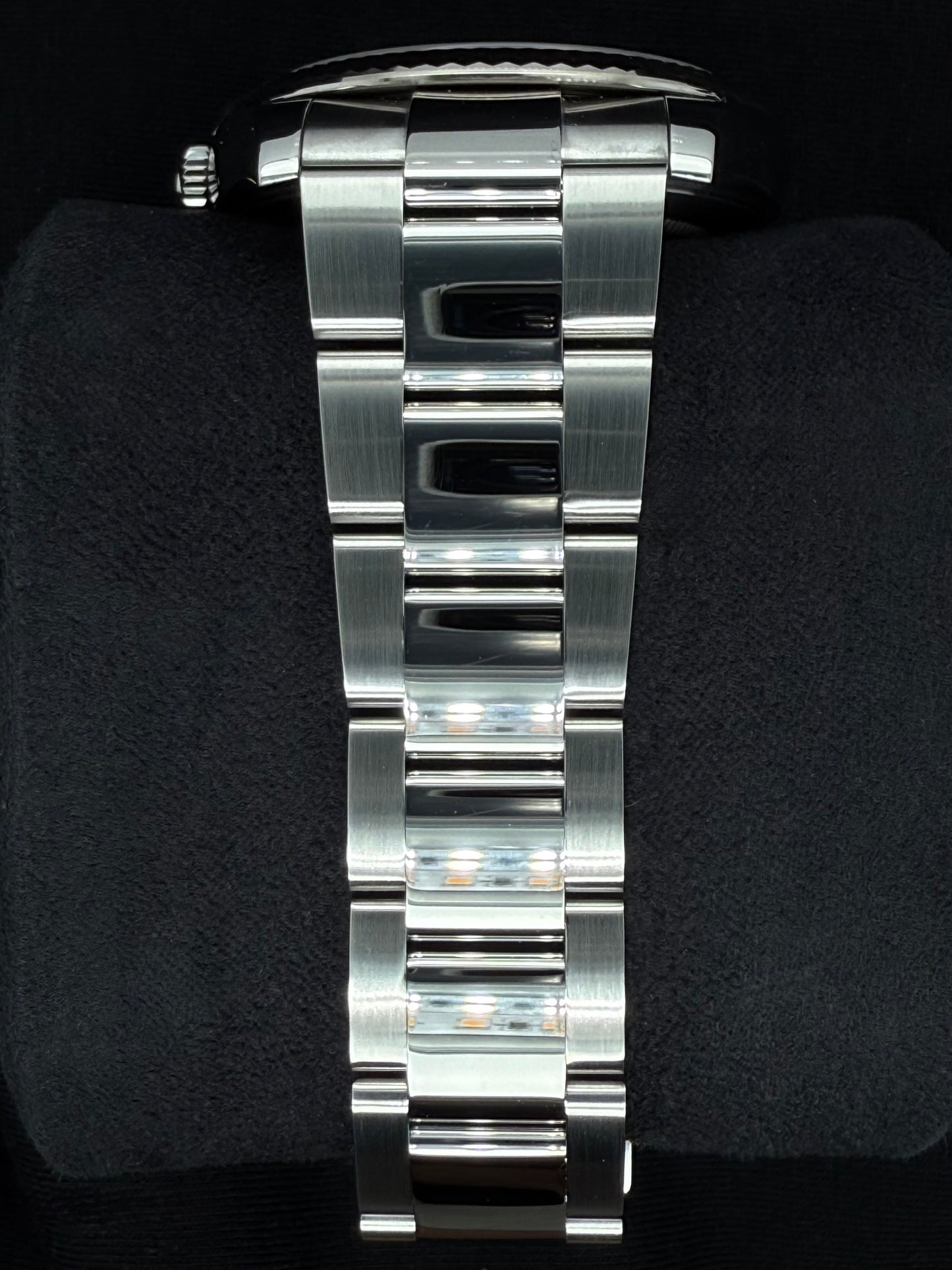 Rolex Datejust 41 Green Motif Dial Fluted Bezel Oystersteel 126334 | 2023 | 41mm