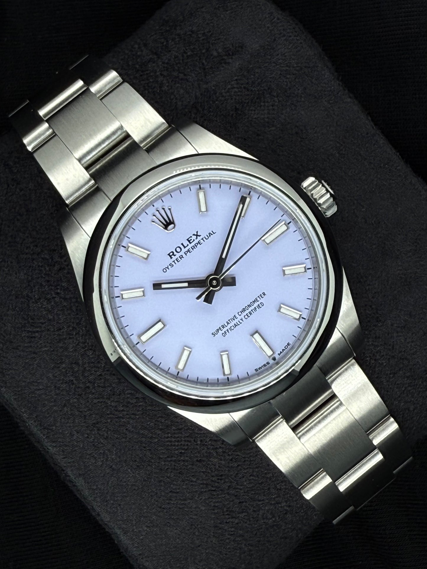 Rolex Oyster Perpetual 31 Lavender Dial Oyster Bracelet 277200 | 2025 | 31mm