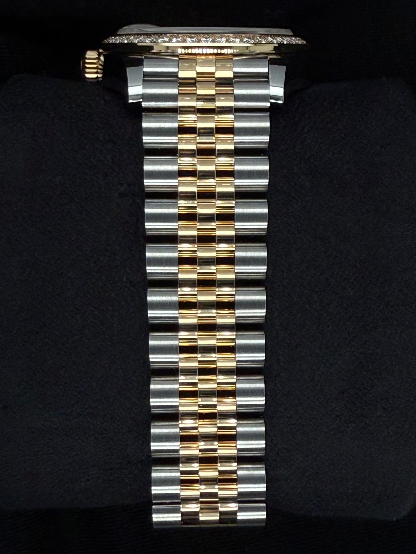 Rolex Datejust 31 Two Tone Yellow Gold Champagne Diamond Dial with Factory-Set Diamond Bezel 278383RBR | 2025 | 31mm