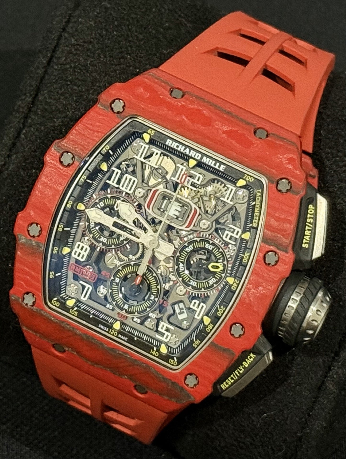 Richard Mille RM11-03 Automatic Flyback Chronograph Red Devil RM11-03 front right