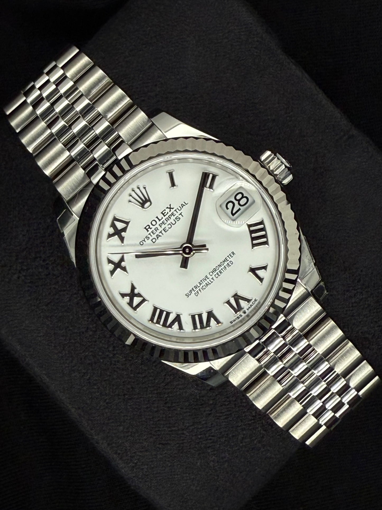 Rolex Datejust 31 Steel White Roman Dial Jubilee 278274 | 2025 | 31mm