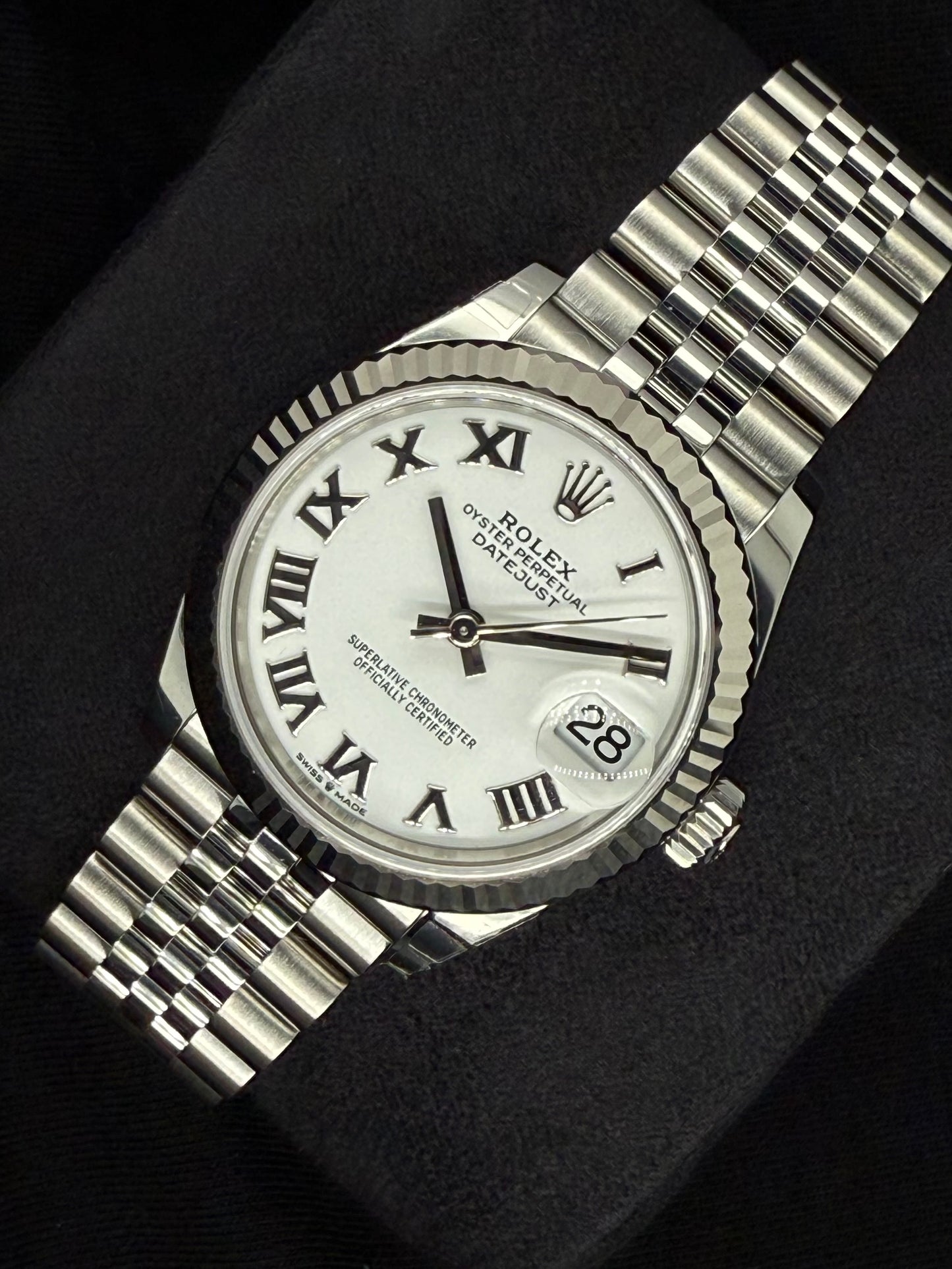 Rolex Datejust 31 Steel White Roman Dial Jubilee 278274 | 2025 | 31mm