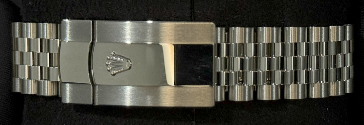 Rolex Datejust 36 Blue Diamond Dial Fluted Jubilee 126234 clasp