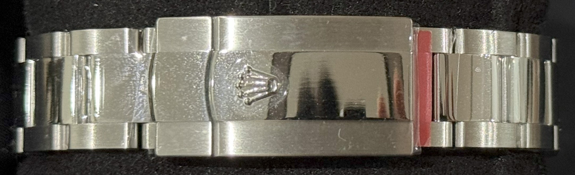 Rolex Datejust 41 Wimbledon Dial Oystersteel Smooth Bezel 126300 clasp