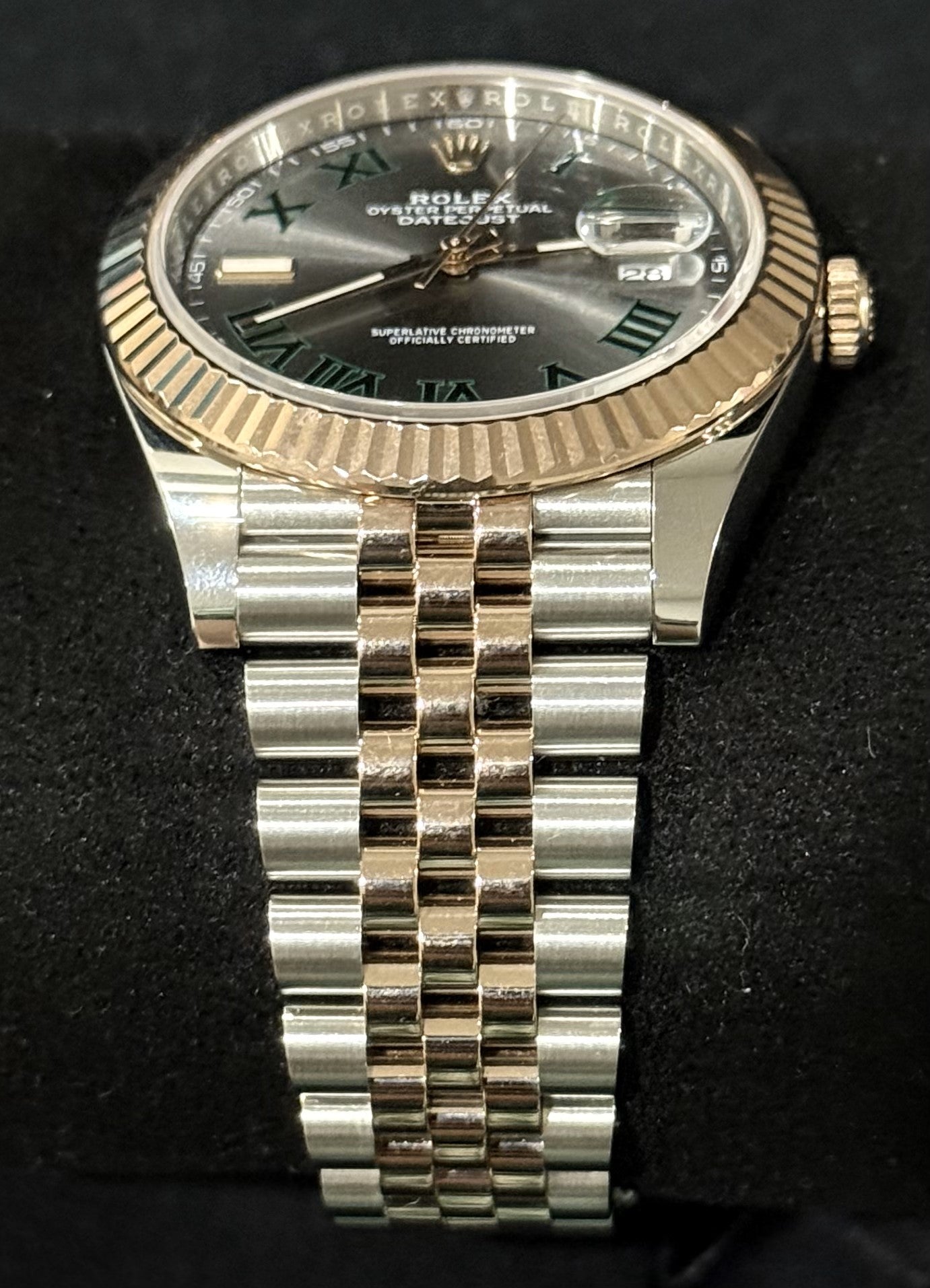 Rolex Datejust 41 Two Tone Everose Gold Wimbledon Jubilee 126331 | 2023 | 41mm
