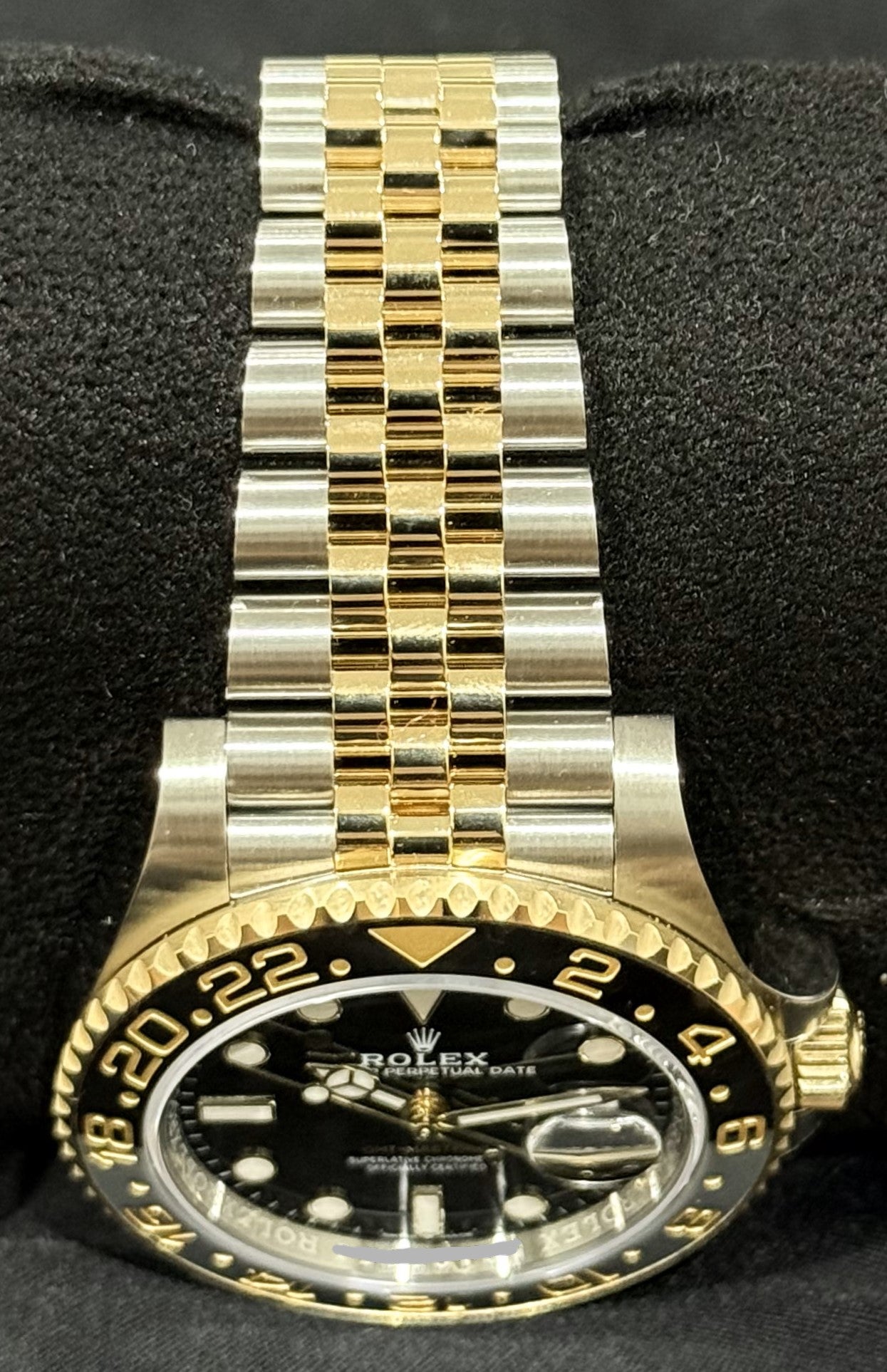 Rolex GMT-Master II 'Zombie' Two Tone Yellow Gold Jubilee 126713GRNR bracelet 2