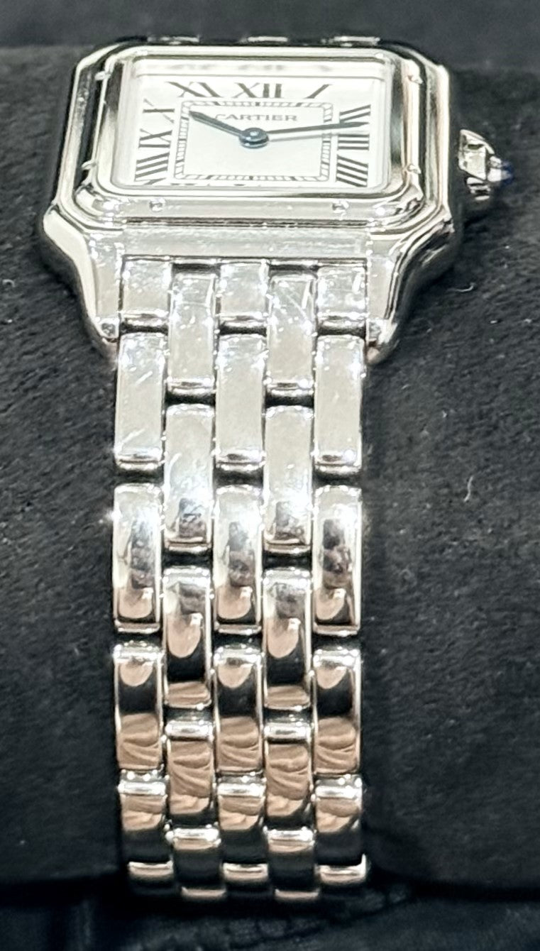 Cartier Panthère Medium Quartz Movement Steel WSPN0007 bracelet