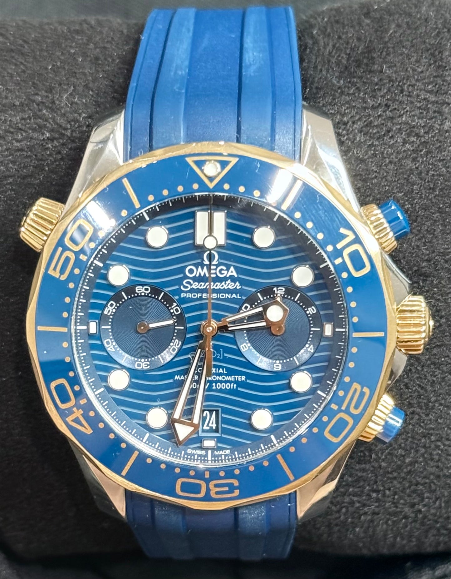 Omega Seamaster Diver 300M 210.22.44.51.03.001 front