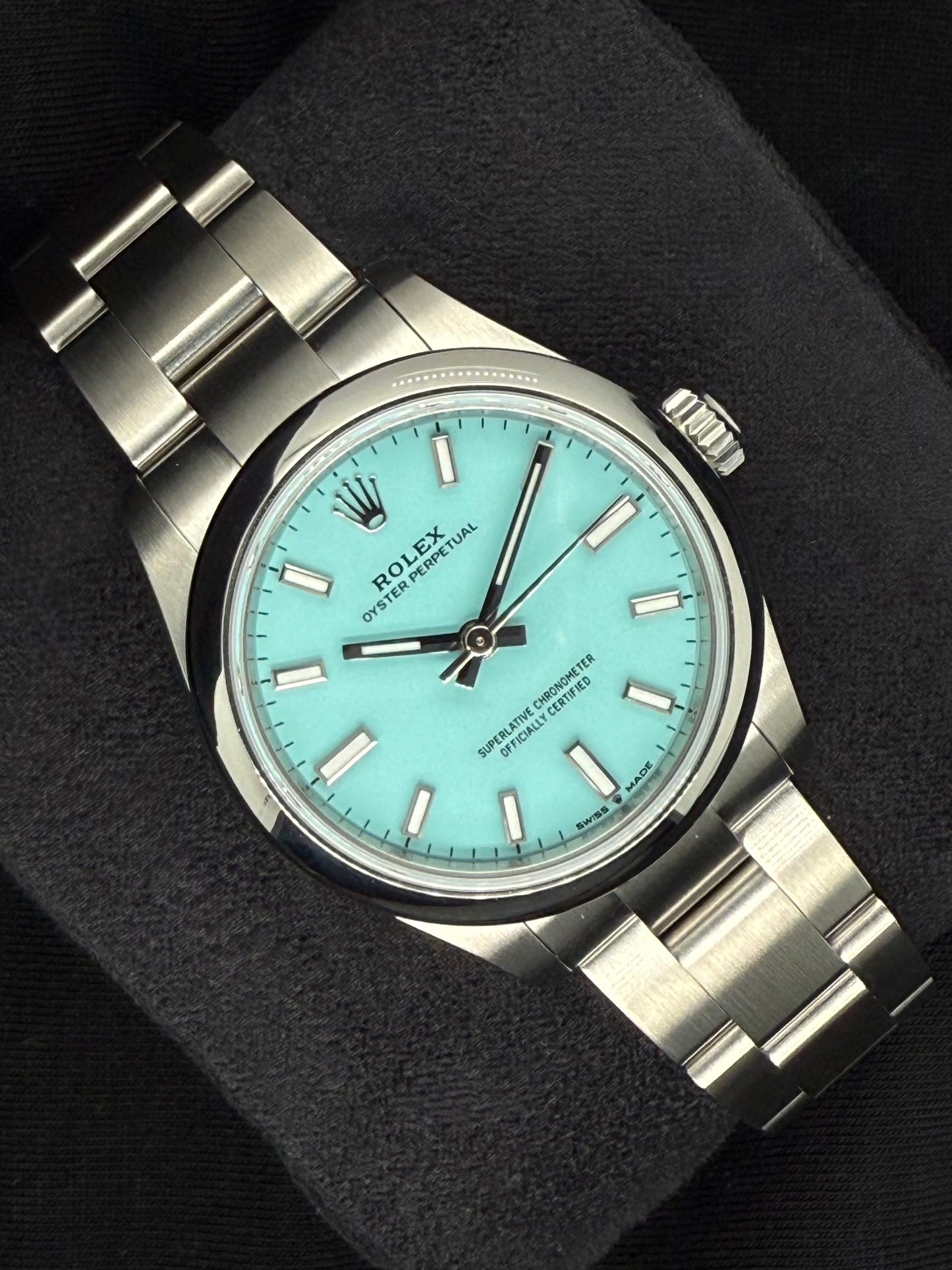 Rolex Oyster Perpetual 31 Tiffany Blue Dial Oyster Bracelet 277200 | 2024 | 31mm