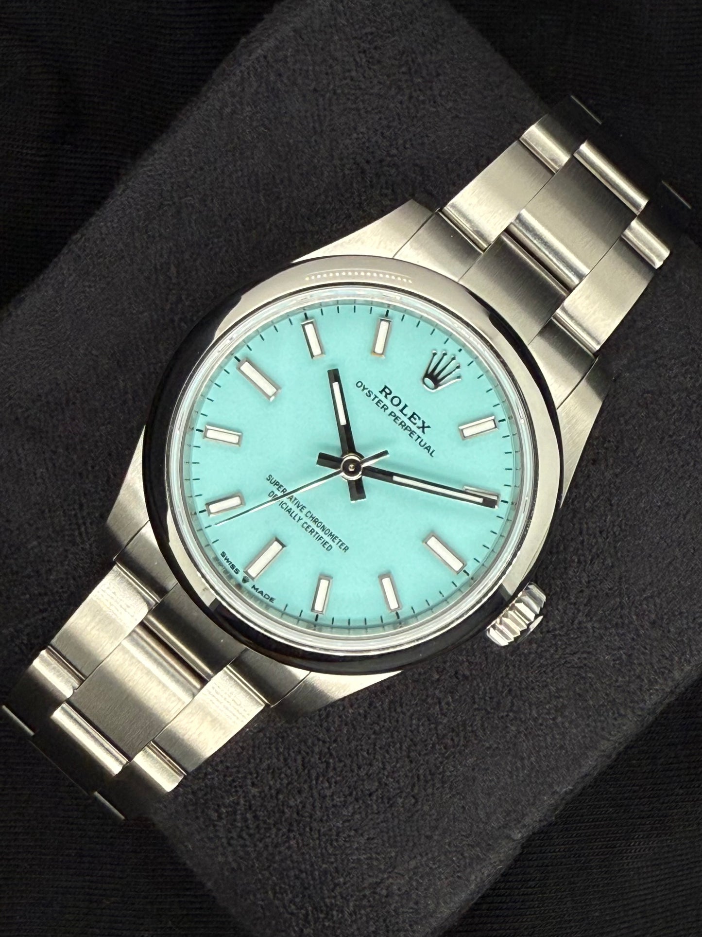 Rolex Oyster Perpetual 31 Tiffany Blue Dial Oyster Bracelet 277200 | 2024 | 31mm
