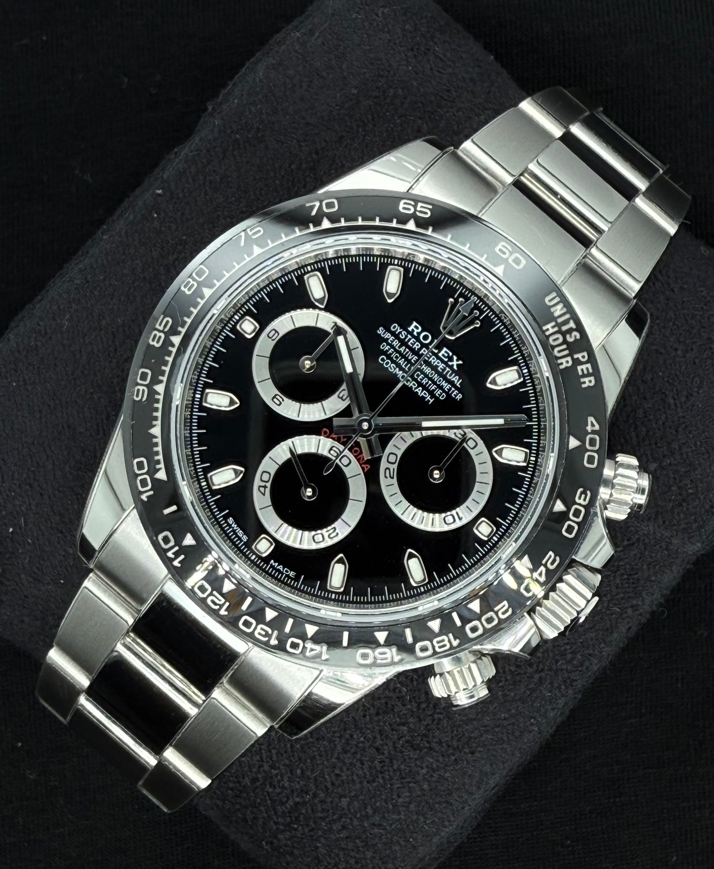 Rolex Daytona Cosmograph 'Godzilla' Black Dial 116500LN Right