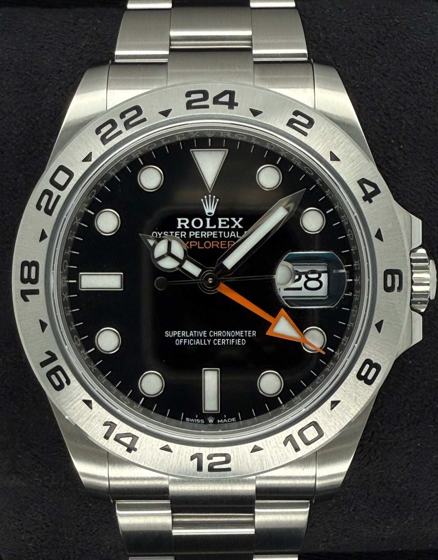 Rolex Explorer II Black Dial Oyster Stainless Steel 226570 2024