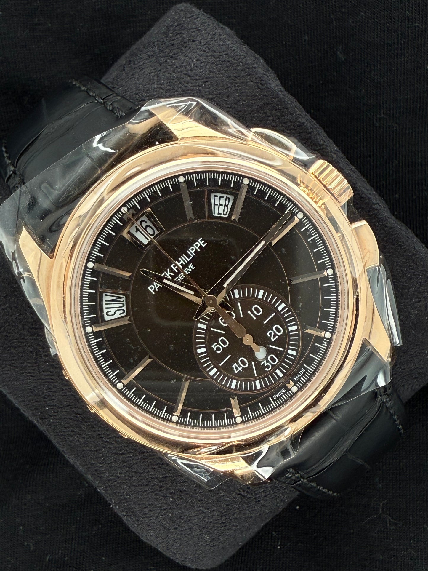 Patek Philippe Annual Calendar Chronograph Rose Gold 5905R-001 front left