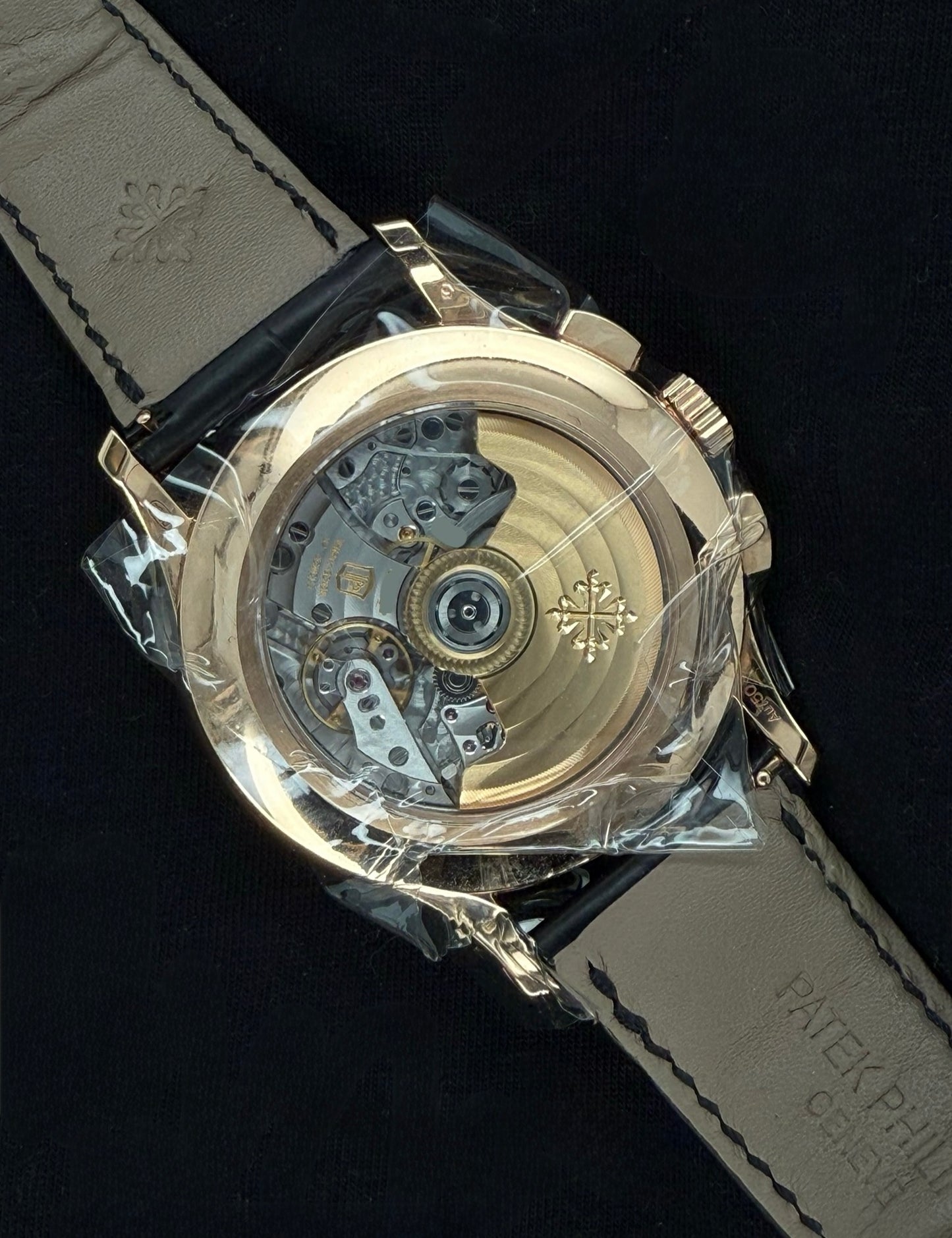 Patek Philippe Annual Calendar Chronograph Rose Gold 5905R-001 open case