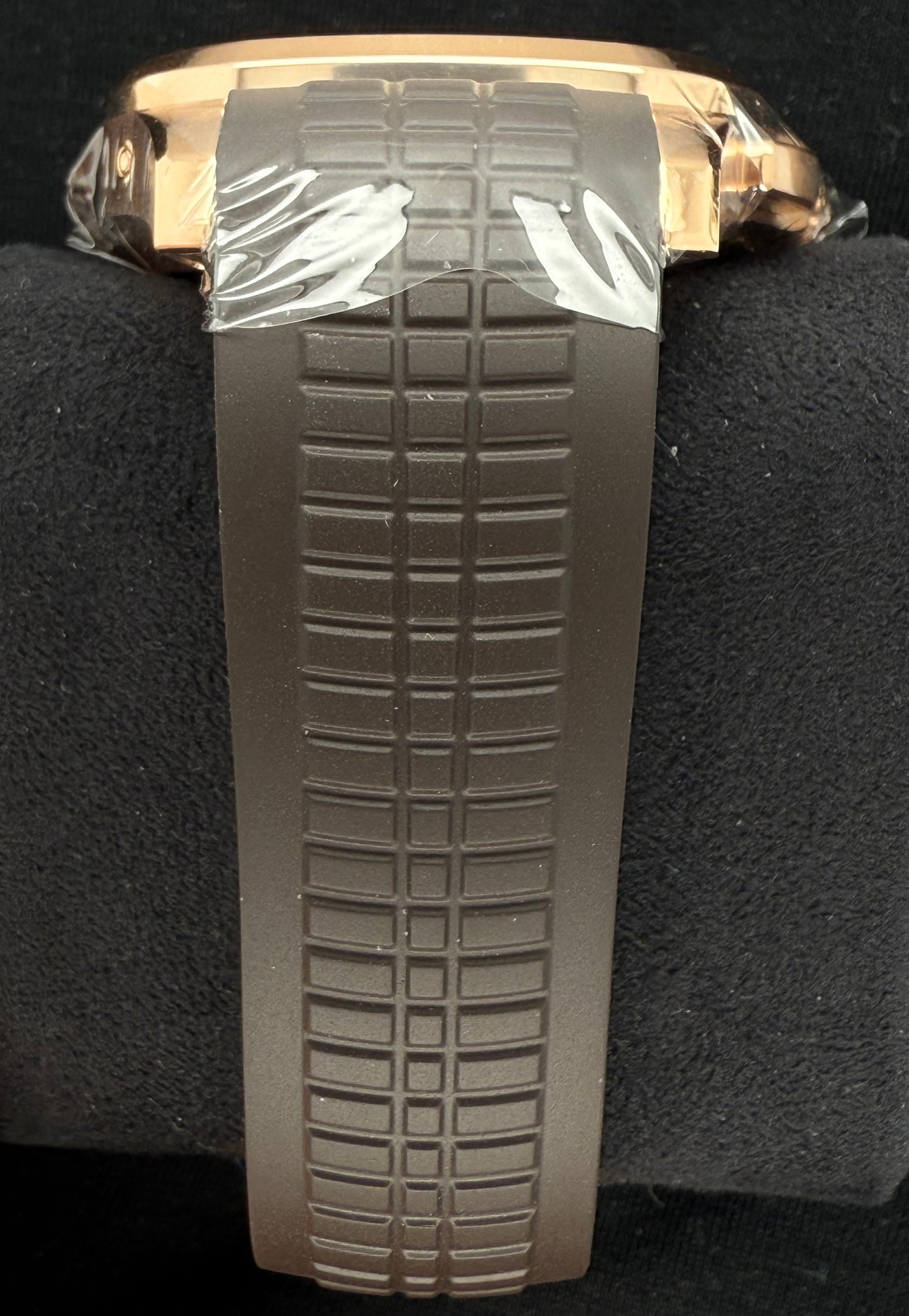 Patek Philippe Aquanaut Chronograph Rose Gold Brown Dial 5968R-001 strap 2
