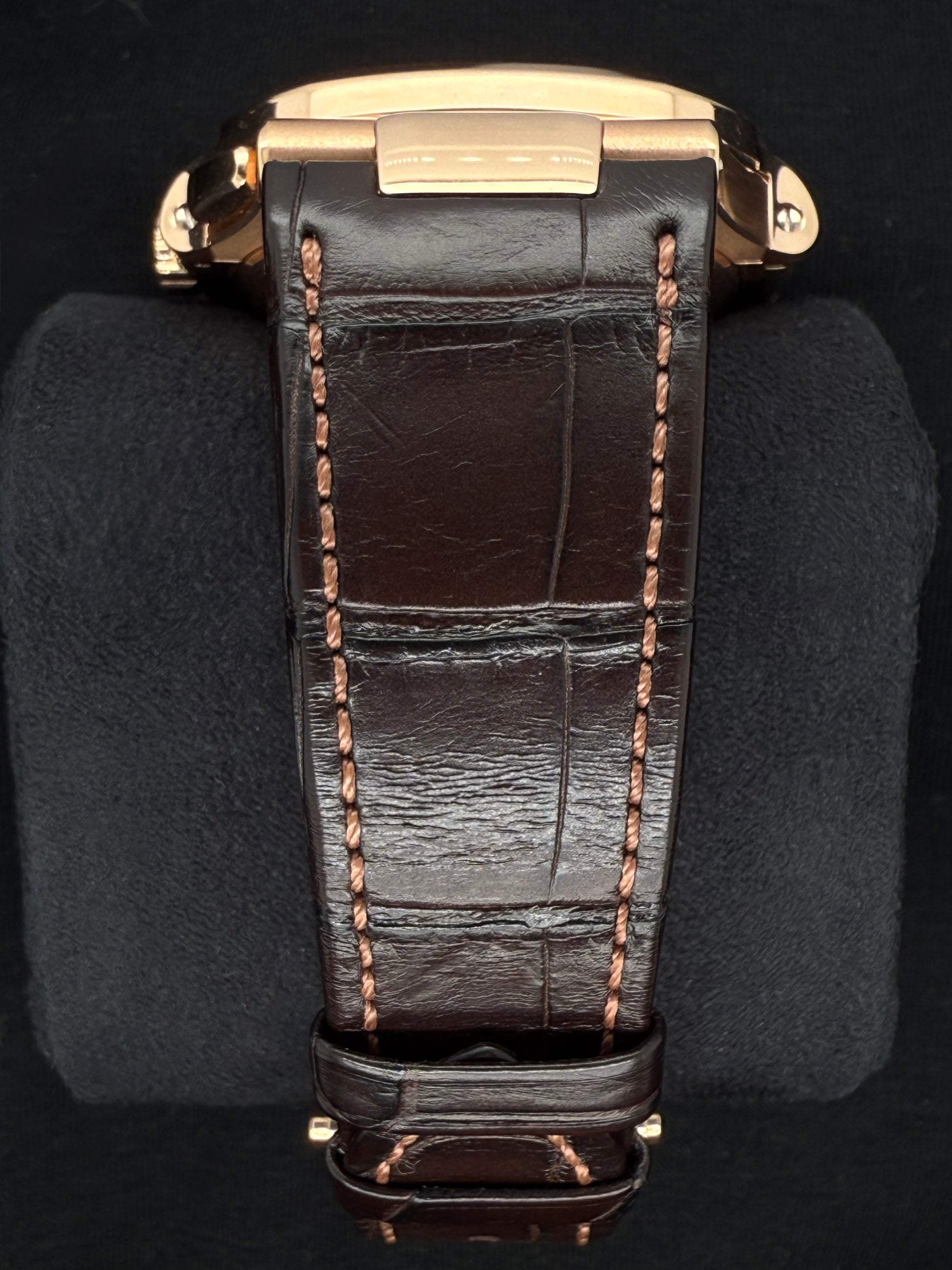 Patek Philippe Nautilus 18ct Rose Gold Brown Dial 5980R-001 strap 2