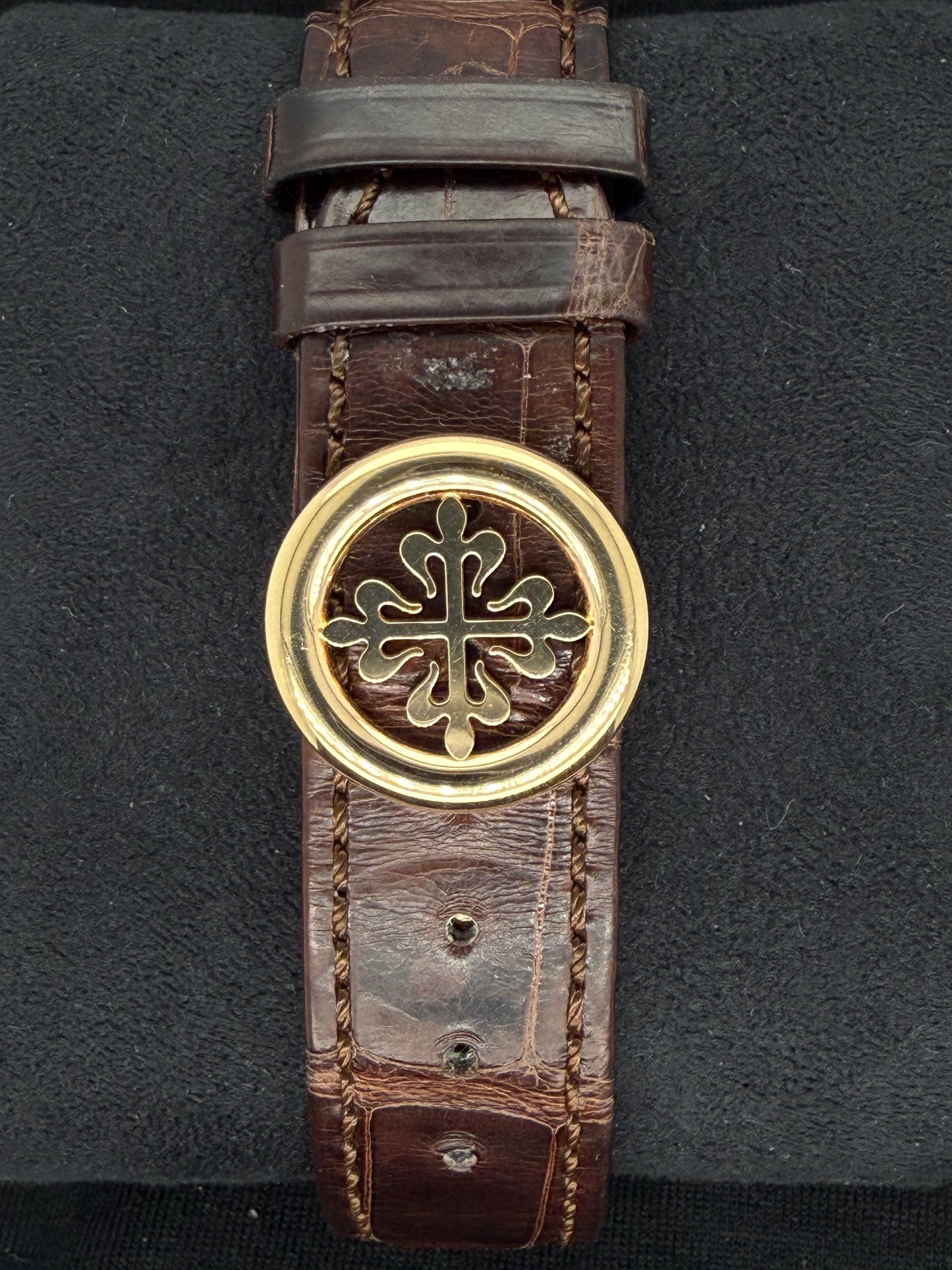 Patek Philippe World Time Rose Gold 5230R-012 clasp