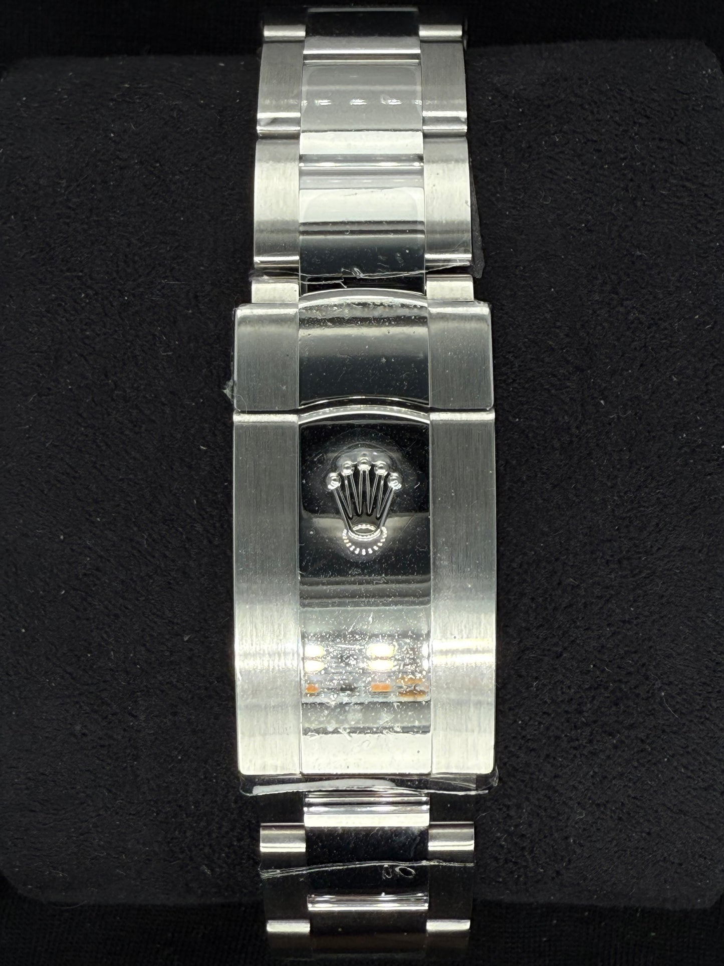 Rolex Datejust 41 Blue Diamond Dial Fluted Oystersteel 126334 clasp