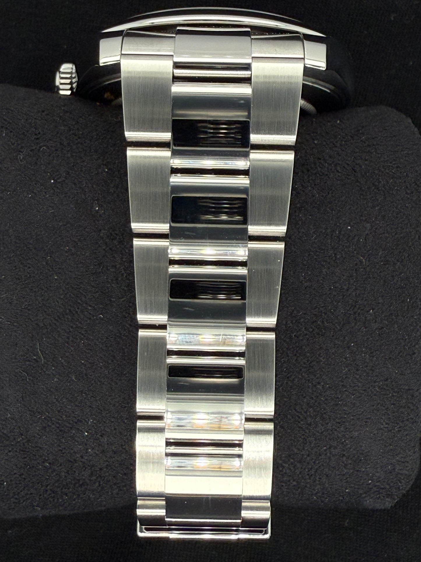 Rolex Datejust 41 Blue 'Sticks' Smooth Bezel Oystersteel 126300 Bracelet