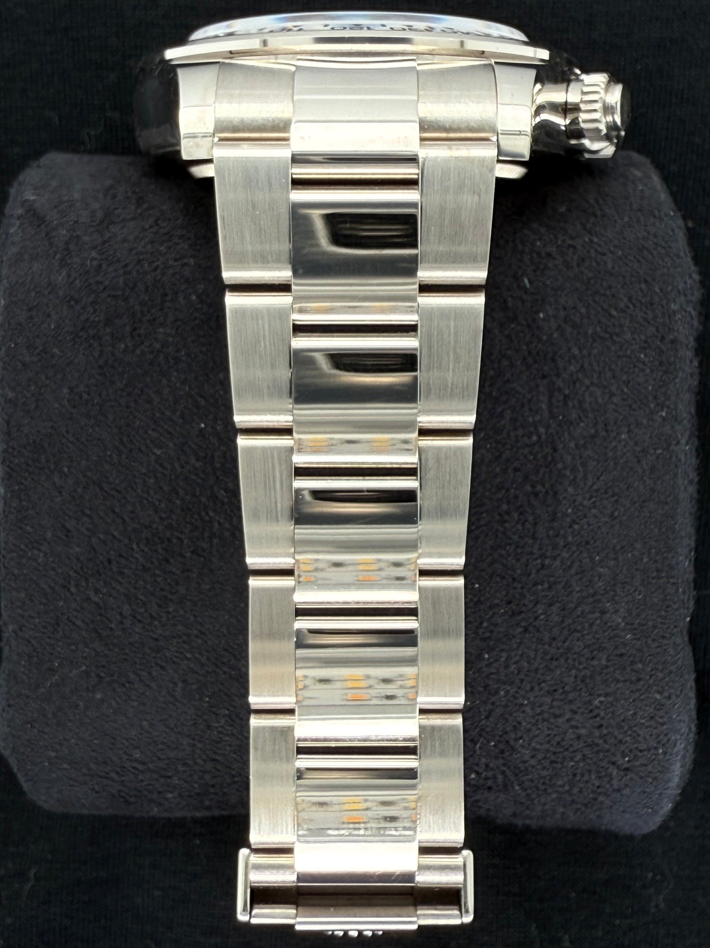 ROLEX DAYTONA GHOST COSMOGRAPH WHITE GOLD SILVER AND BLACK INDEX DIAL OYSTERSTEEL 126509 Strap 2