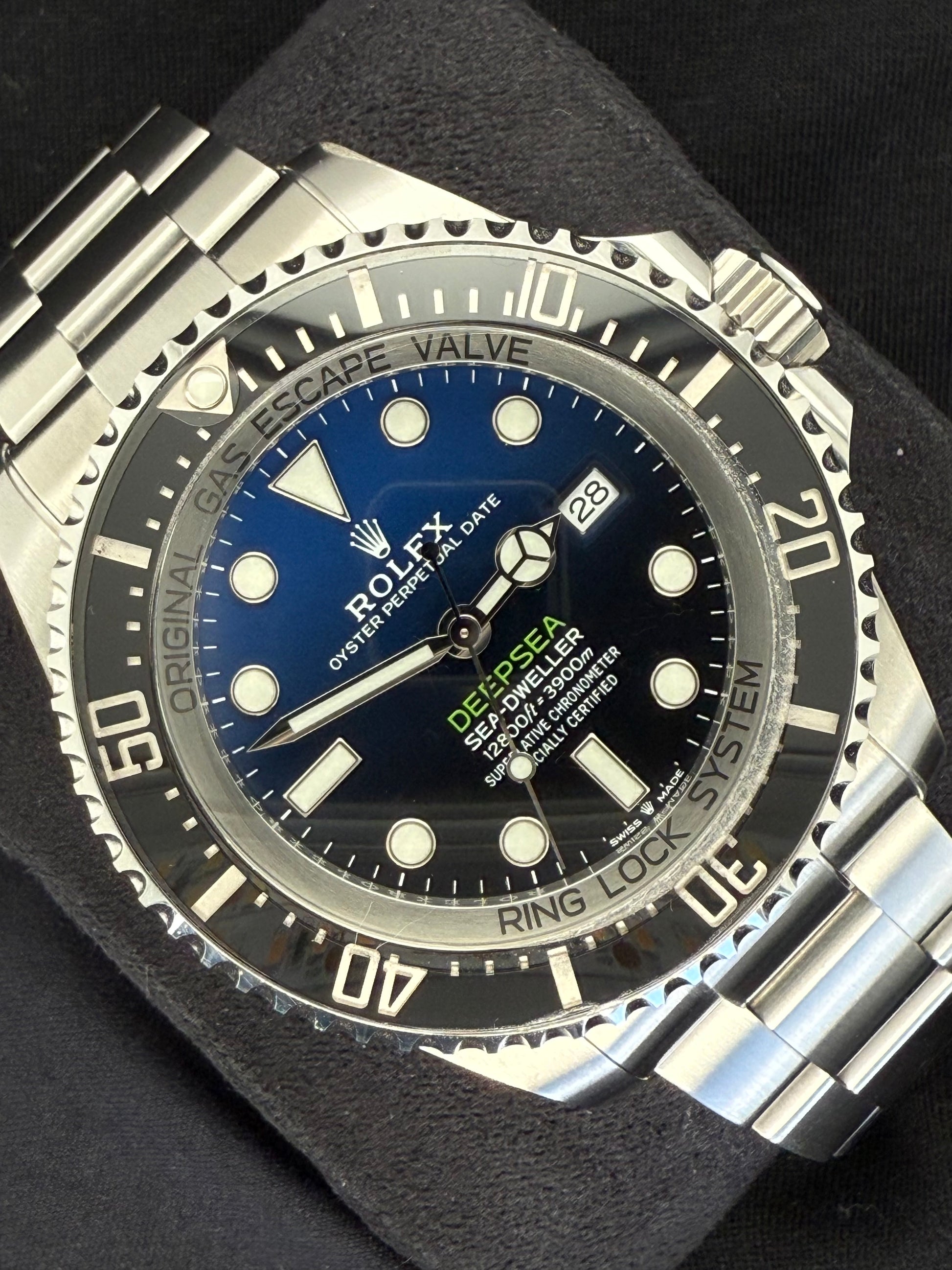 Rolex Sea-Dweller Deepsea D-Blue 'James Cameron' Dial 126660 front 3