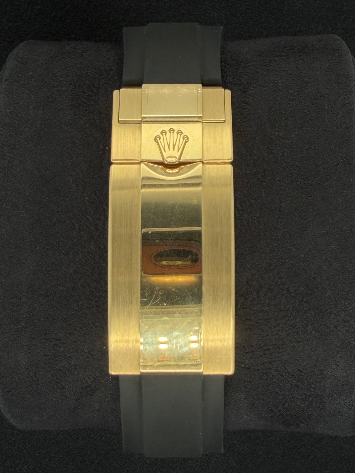 Rolex Cosmograph Daytona Yellow Gold 'Paul Newman' Black Dial with Gold Sub-Dials Oysterflex 126518LN | 2025
