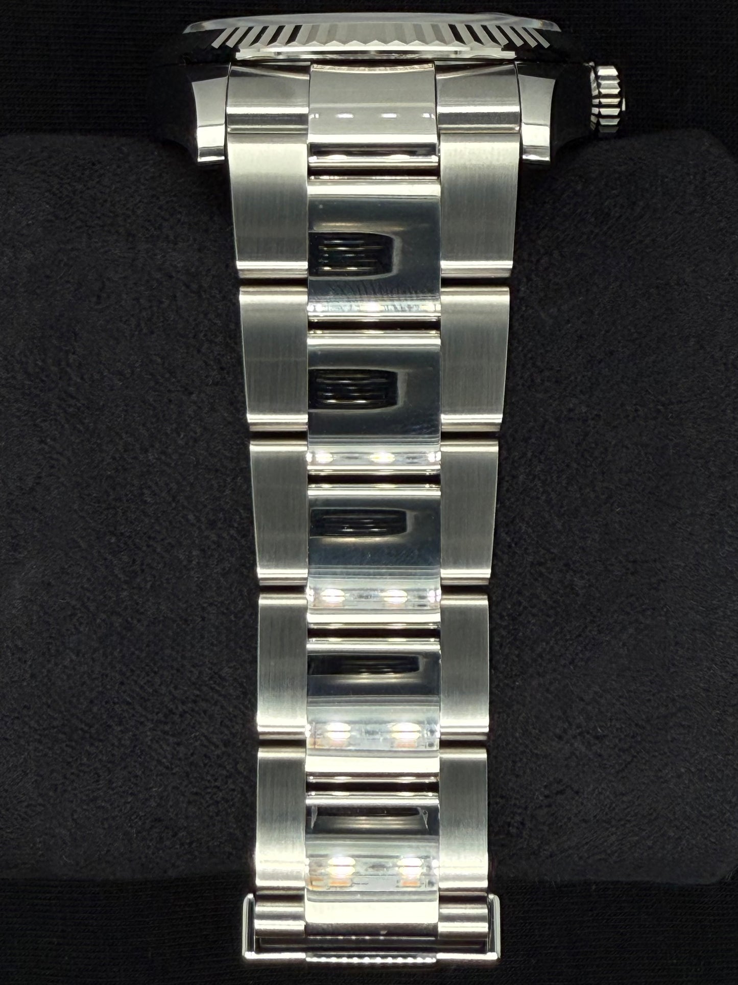 Rolex Datejust 36 Mint Green Dial Fluted Oystersteel 126234 bracelet 2