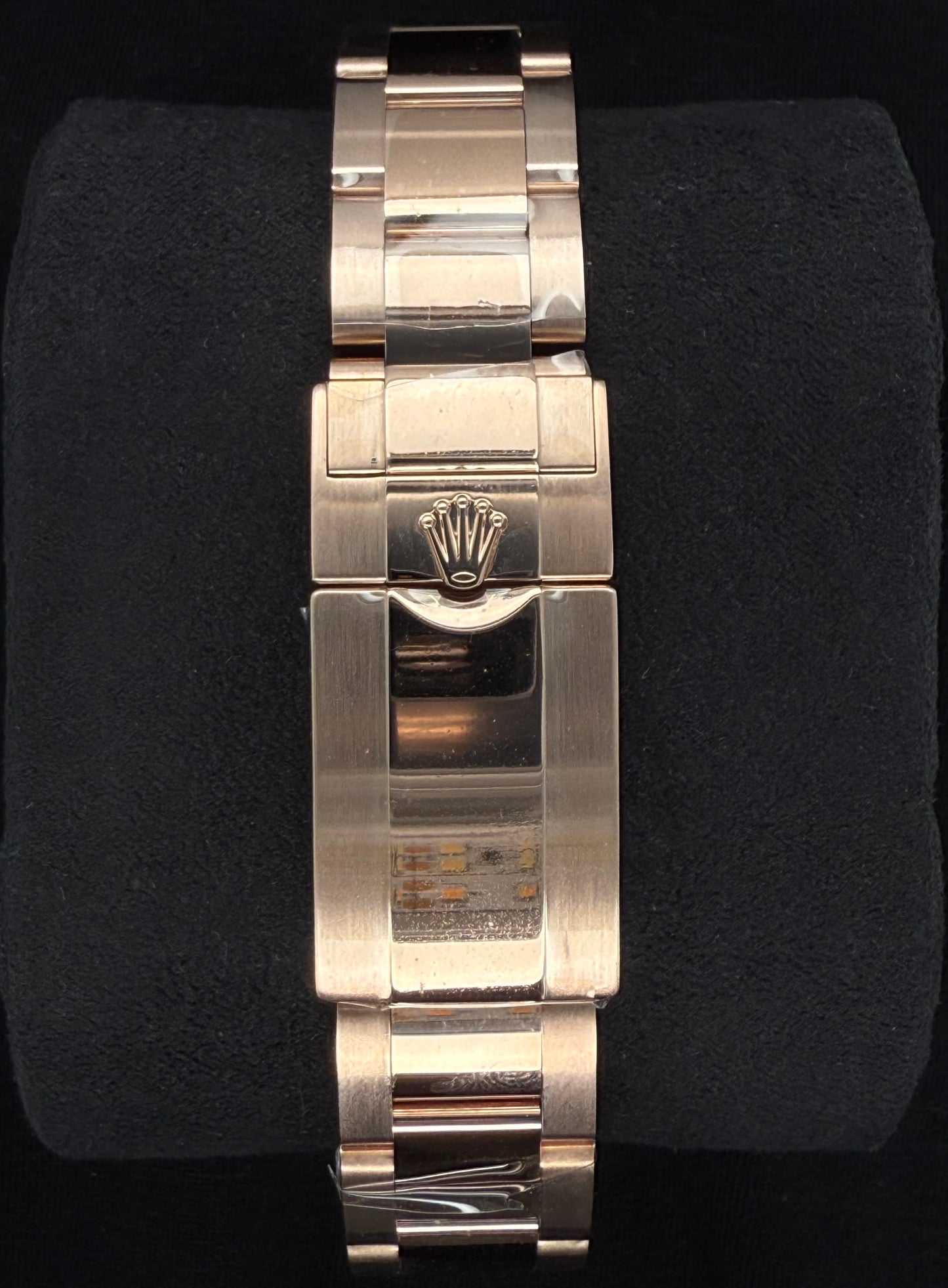Rolex Cosmograph Daytona Chocolate Dial Everose Gold 116505 Clasp