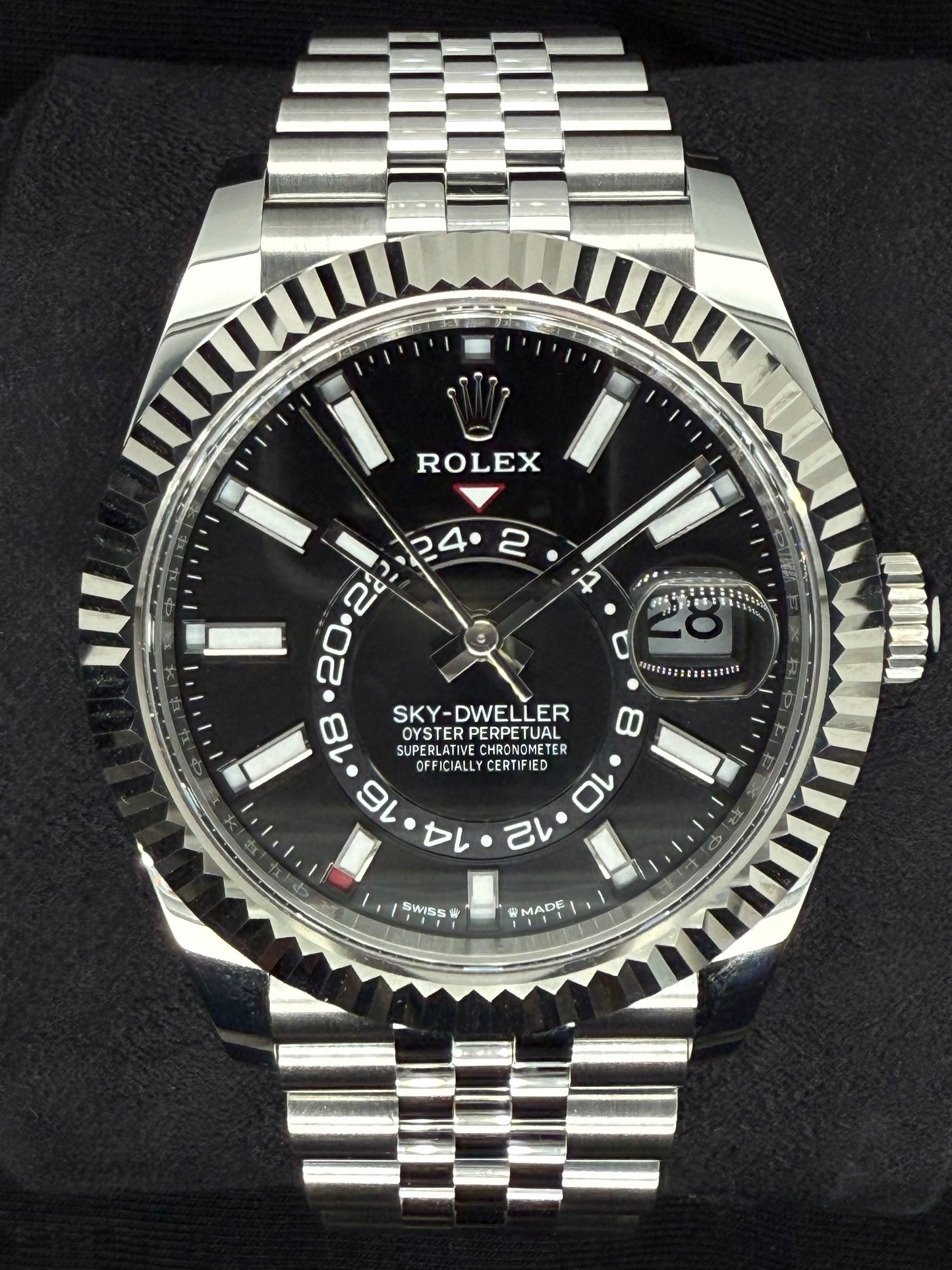 Rolex Sky-Dweller Black Dial Jubilee 336934