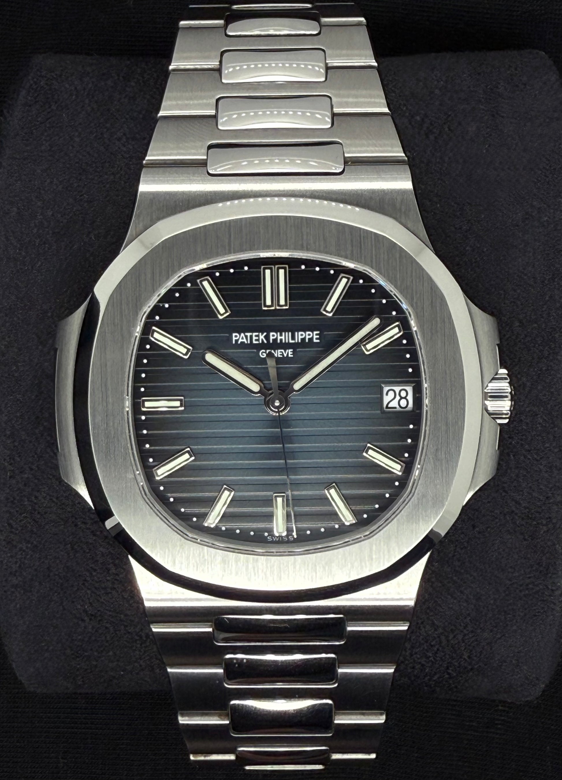 Patek Philippe Nautilus Blue Dial Stainless Steel 5711/1A-010