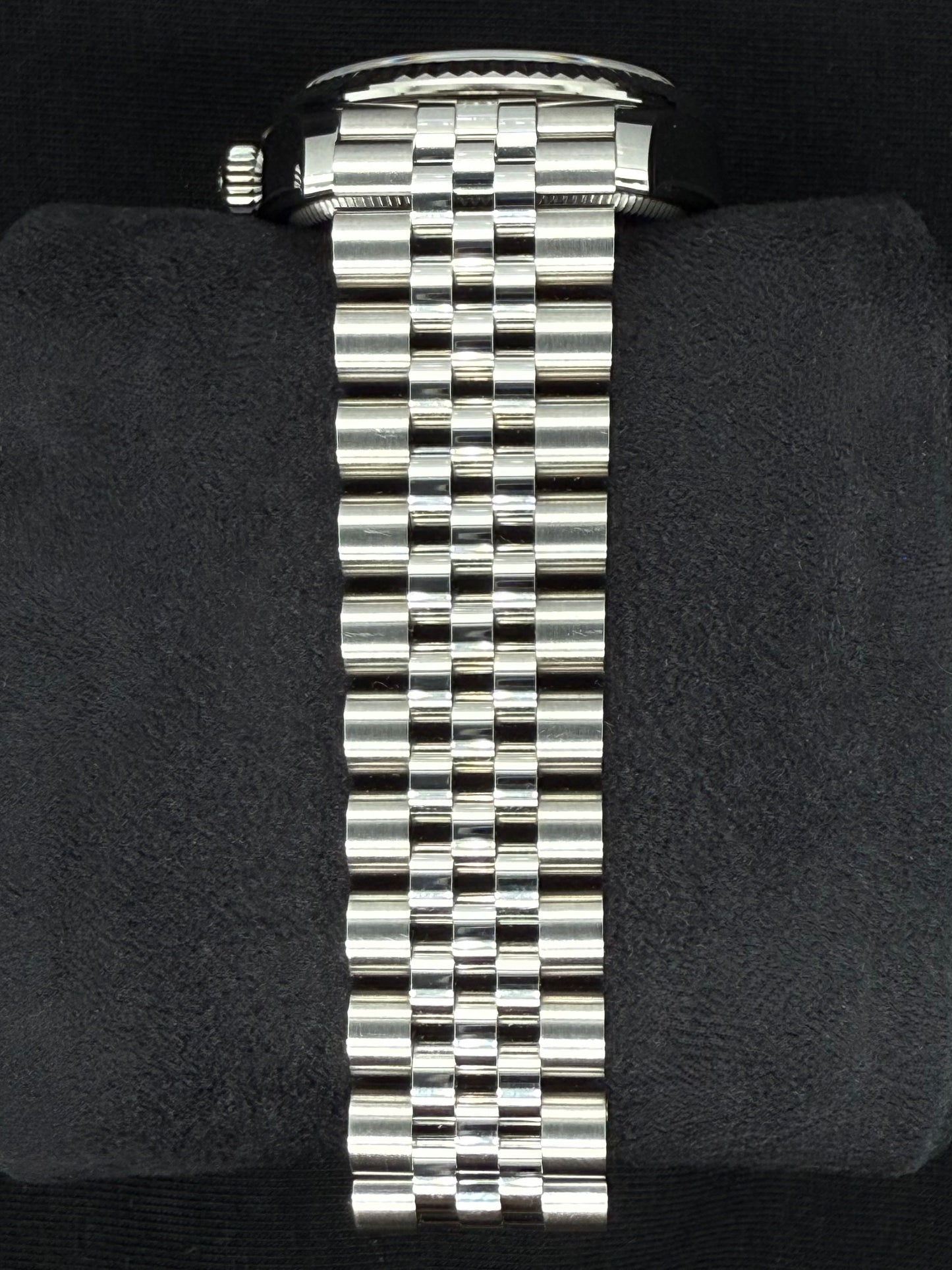 Rolex Datejust 31 Aubergine ‘Purple’ Roman Diamond Dial Jubilee 278274 bracelet