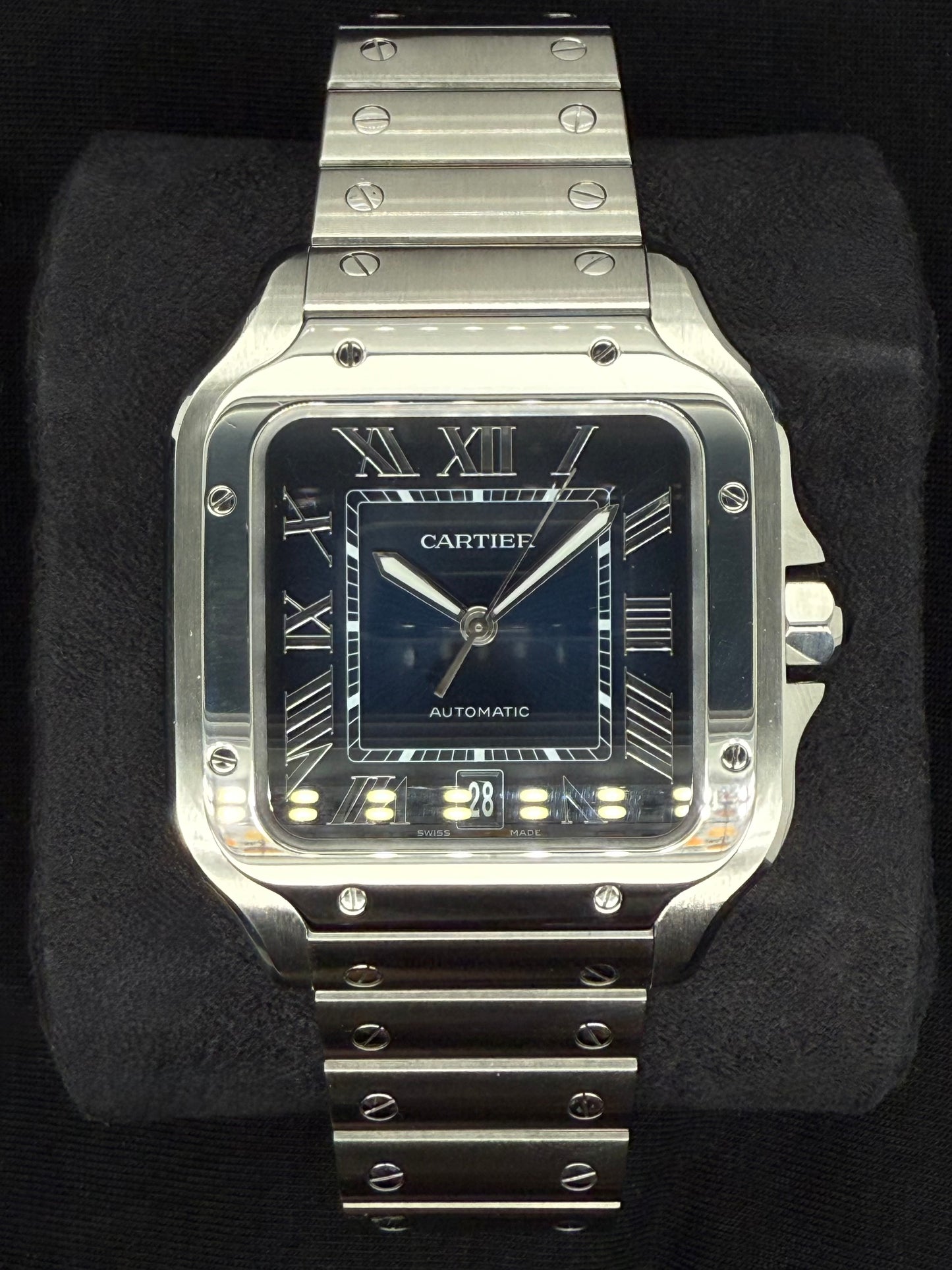 Cartier Santos De Cartier Large Size Blue Dial WSSA0030 | 2024 | 39.8mm
