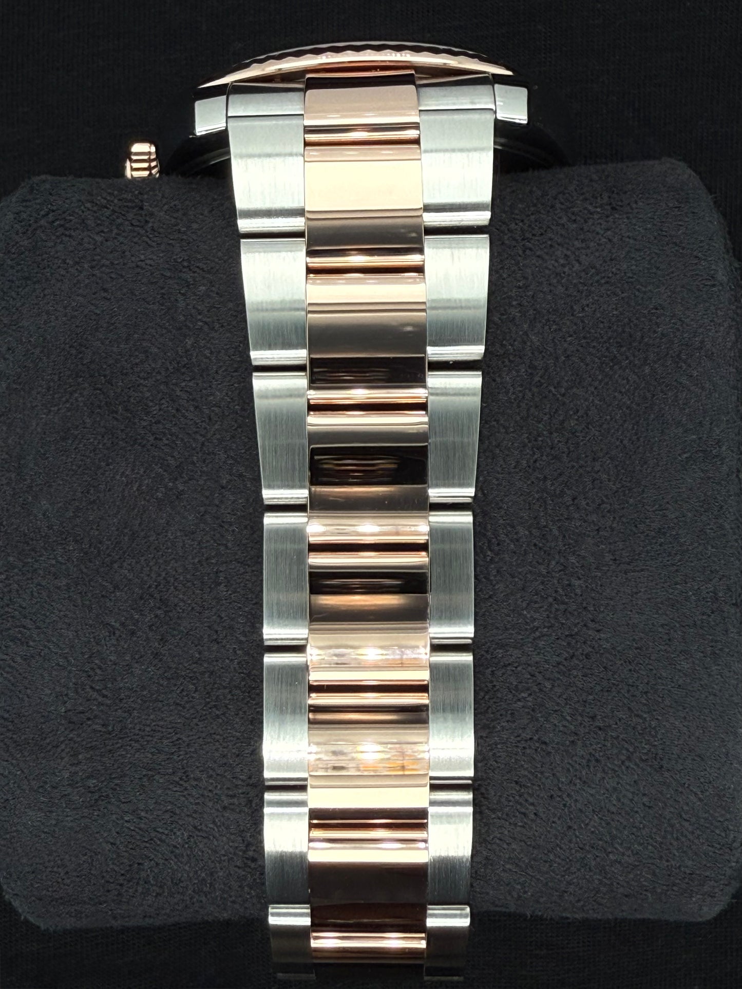 Rolex Datejust 41 Two Tone Everose Gold Wimbledon 126331 bracelet