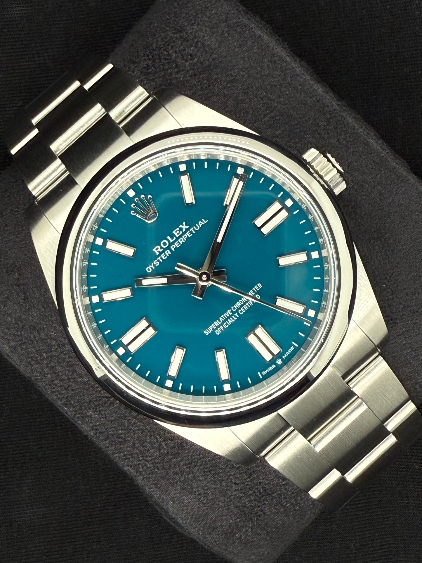 Rolex Oyster Perpetual 41 Med Blue Dial Oyster Bracelet 134300 | 2025 | 41mm