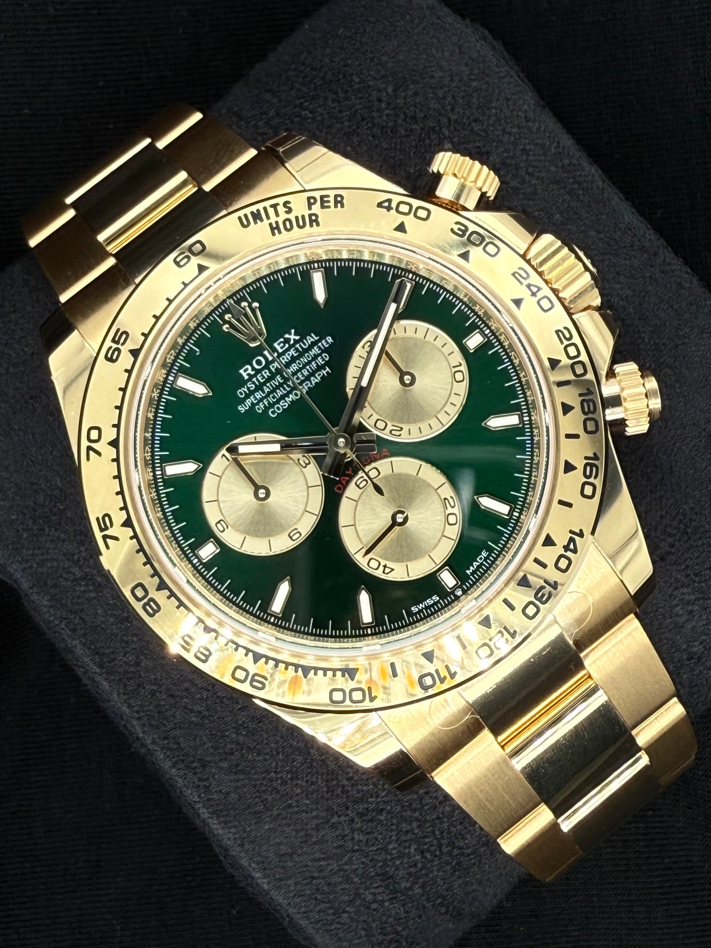 Rolex Daytona “John Mayer” Yellow Gold Green Dial 126508 | 2025 | 40mm