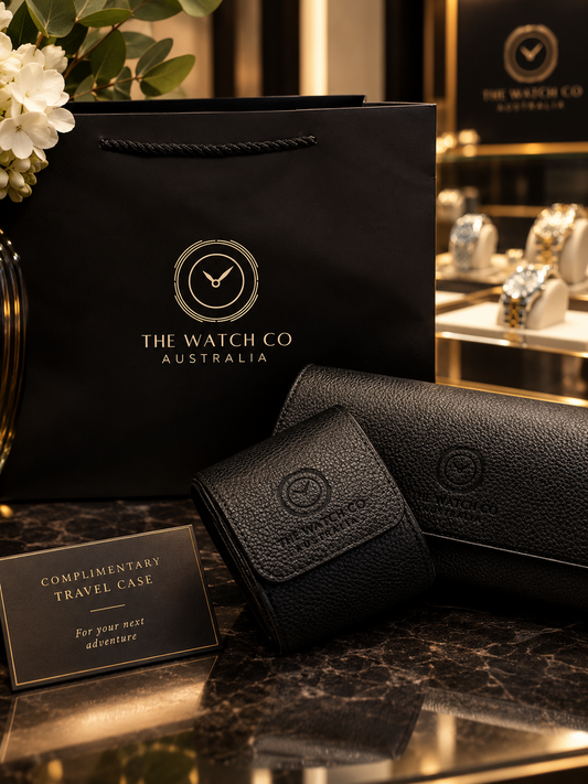 The watch co australia complimentary travel case