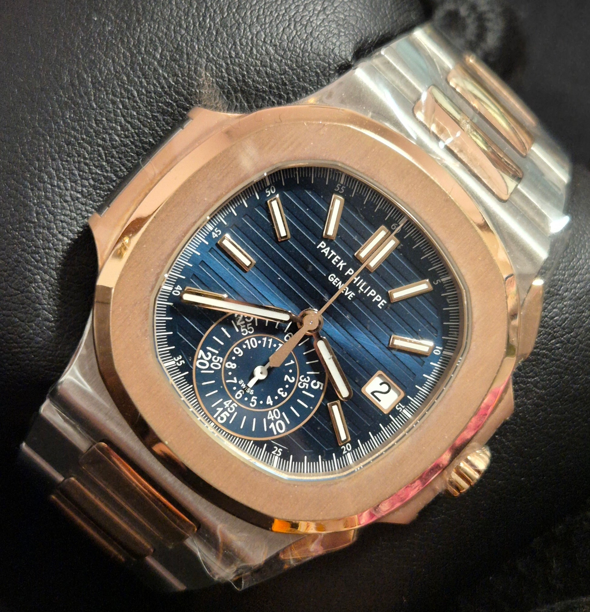 Rose Gold Patek Philippe Nautilus World Time Patek Philippe