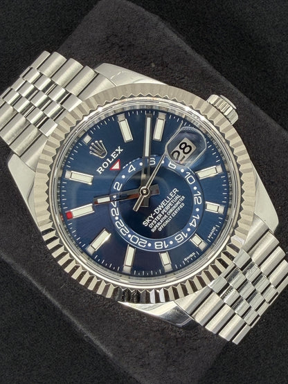 Rolex Sky-Dweller Blue Dial Jubilee 326934 | 2022 | 42mm